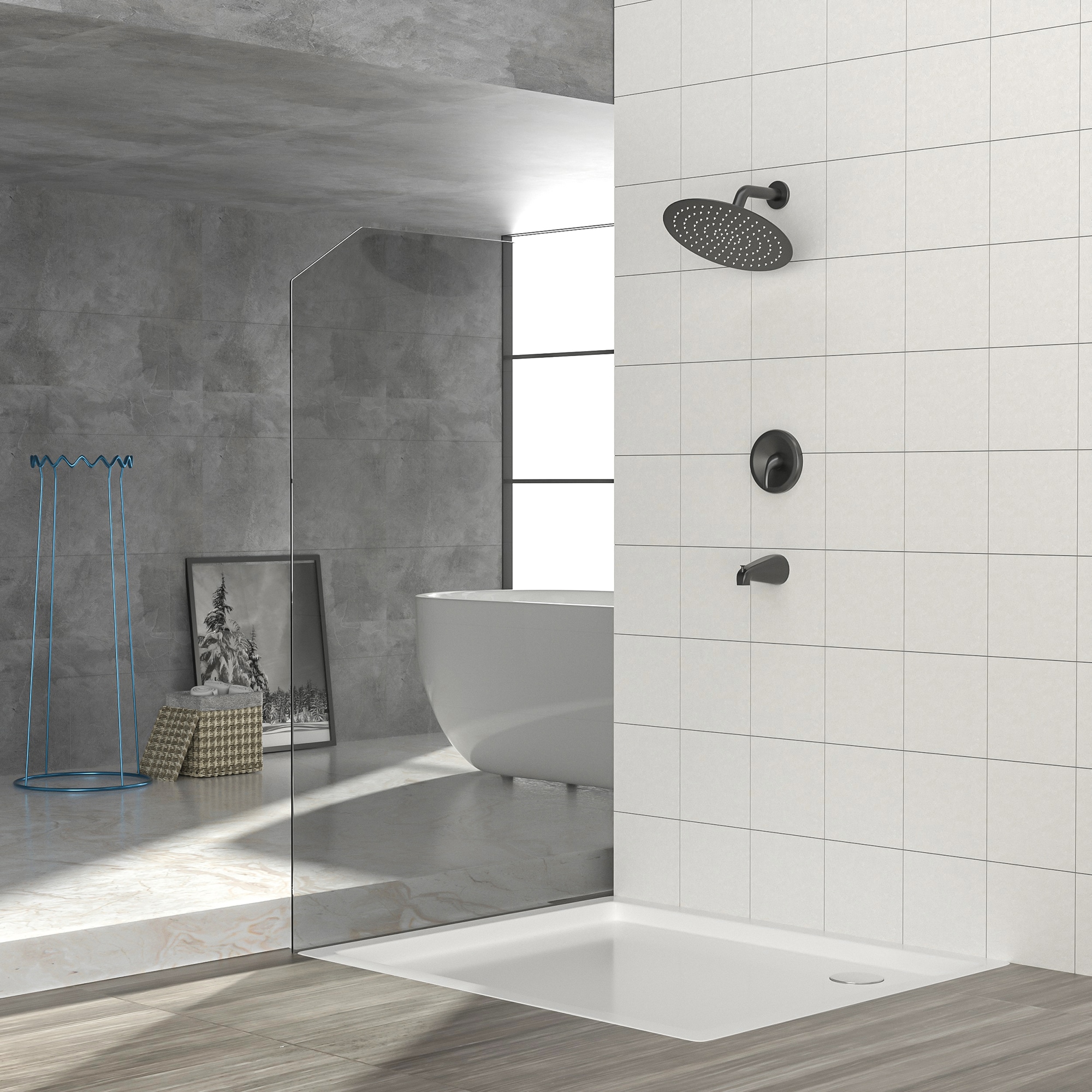 KICHAE KSHL008B Showerhead-Bar-Panels - View #6