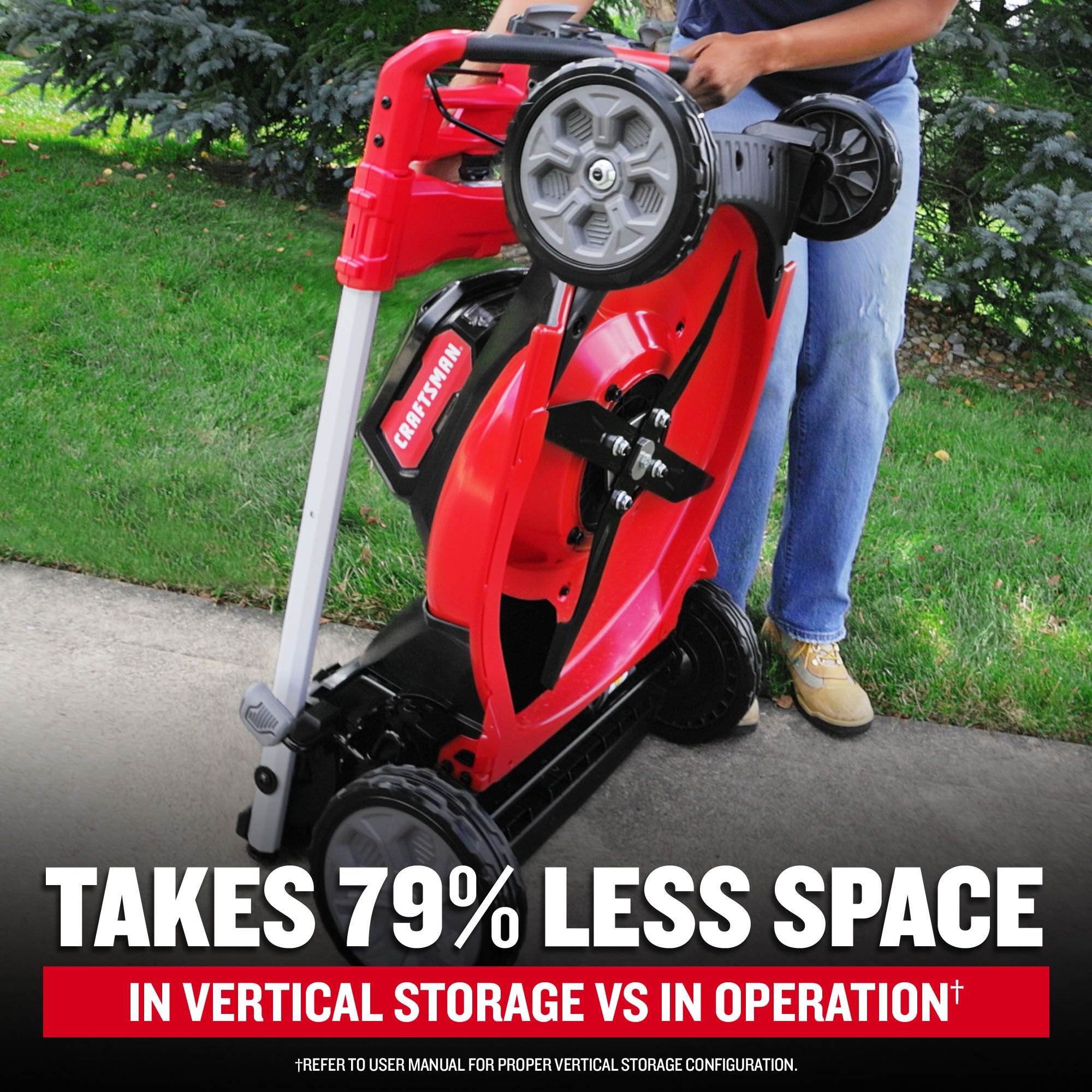 CRAFTSMAN CMCMWSP320X2 Cordless-Elec-Push-Mowers - View #8