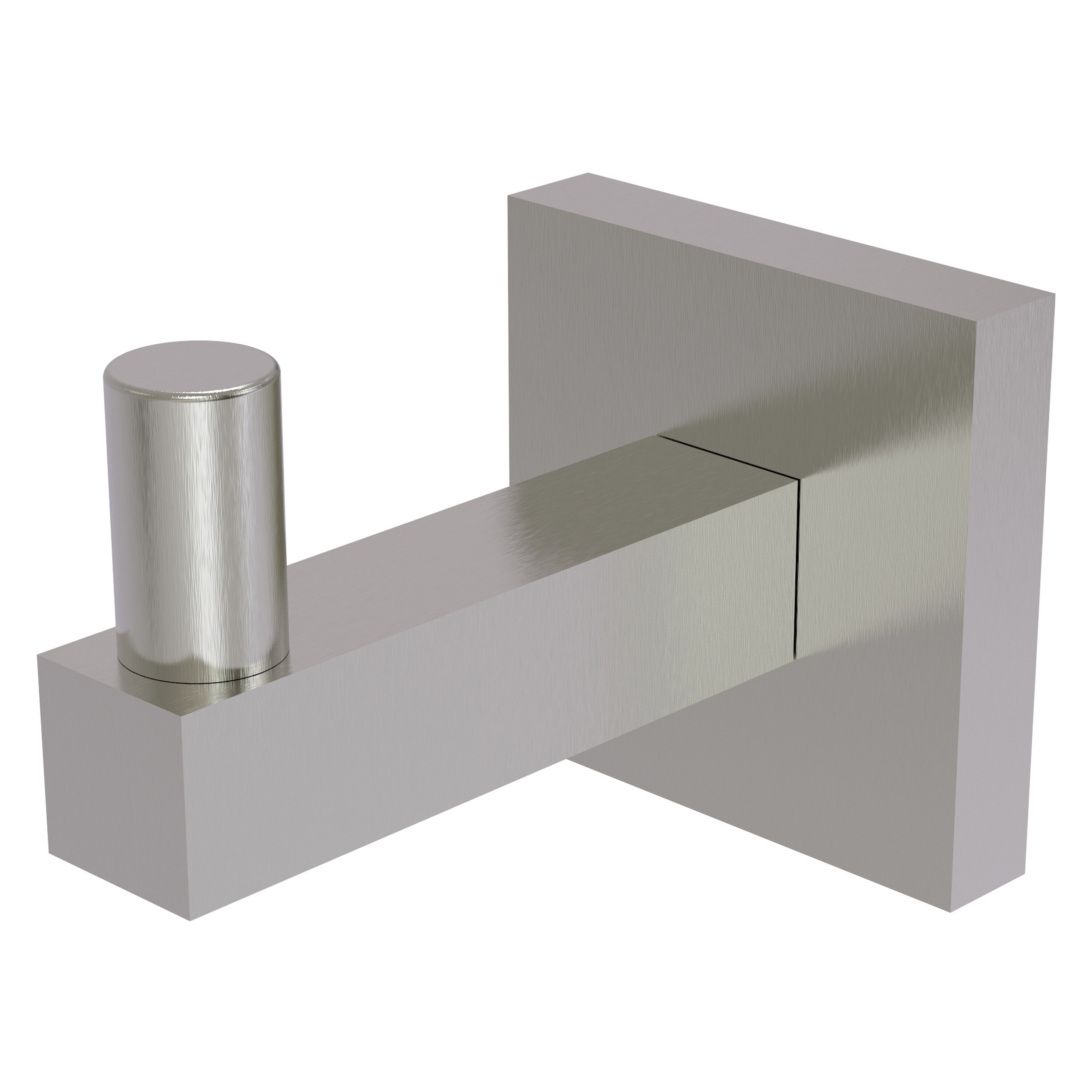Allied Brass MT-20-SN Montero Satin Nickel Single -Hook Wall mount Towel Hook