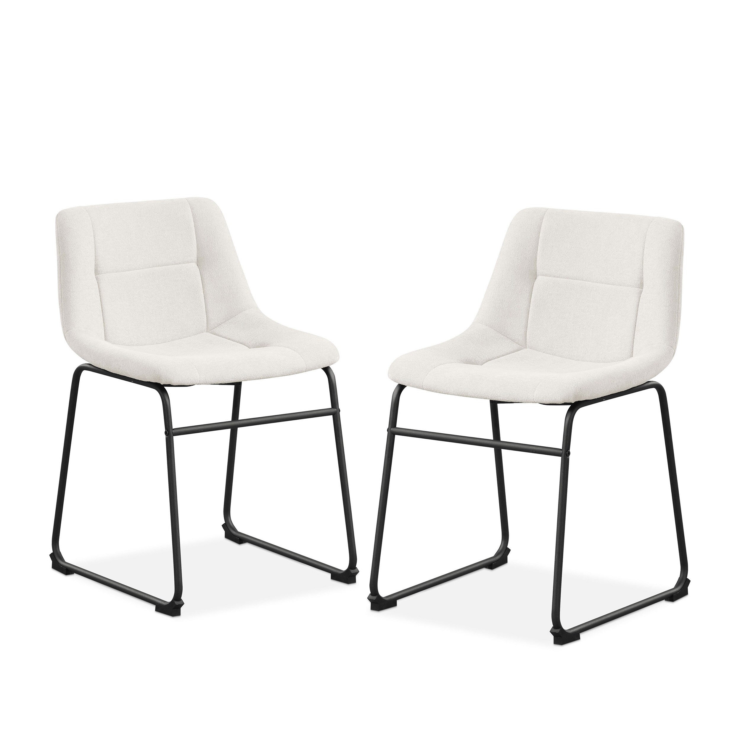 Furniture of America EC-3471WH-SC Dining-Chairs - View #2