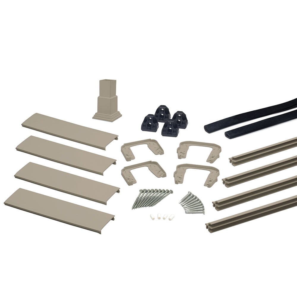 Trex GPGLIK06 68.875-in x 3.875-in Transcend Railing Gravel Path Composite Deck Railing Completer Kit