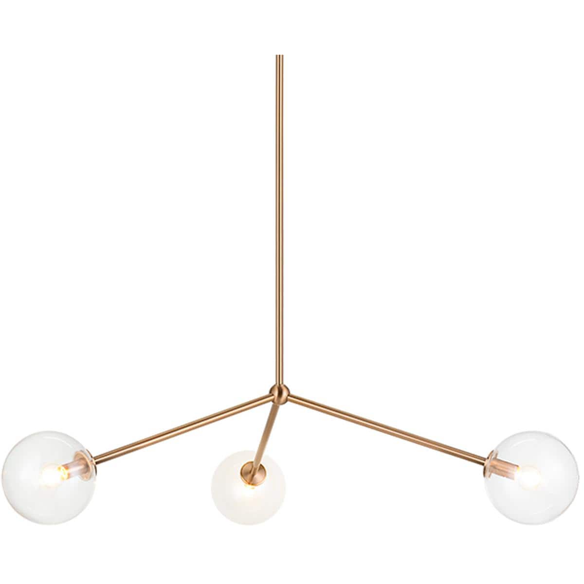 Matteo 2444325 Lighting C81703AGCL Novo Pendant Aged Gold Brass