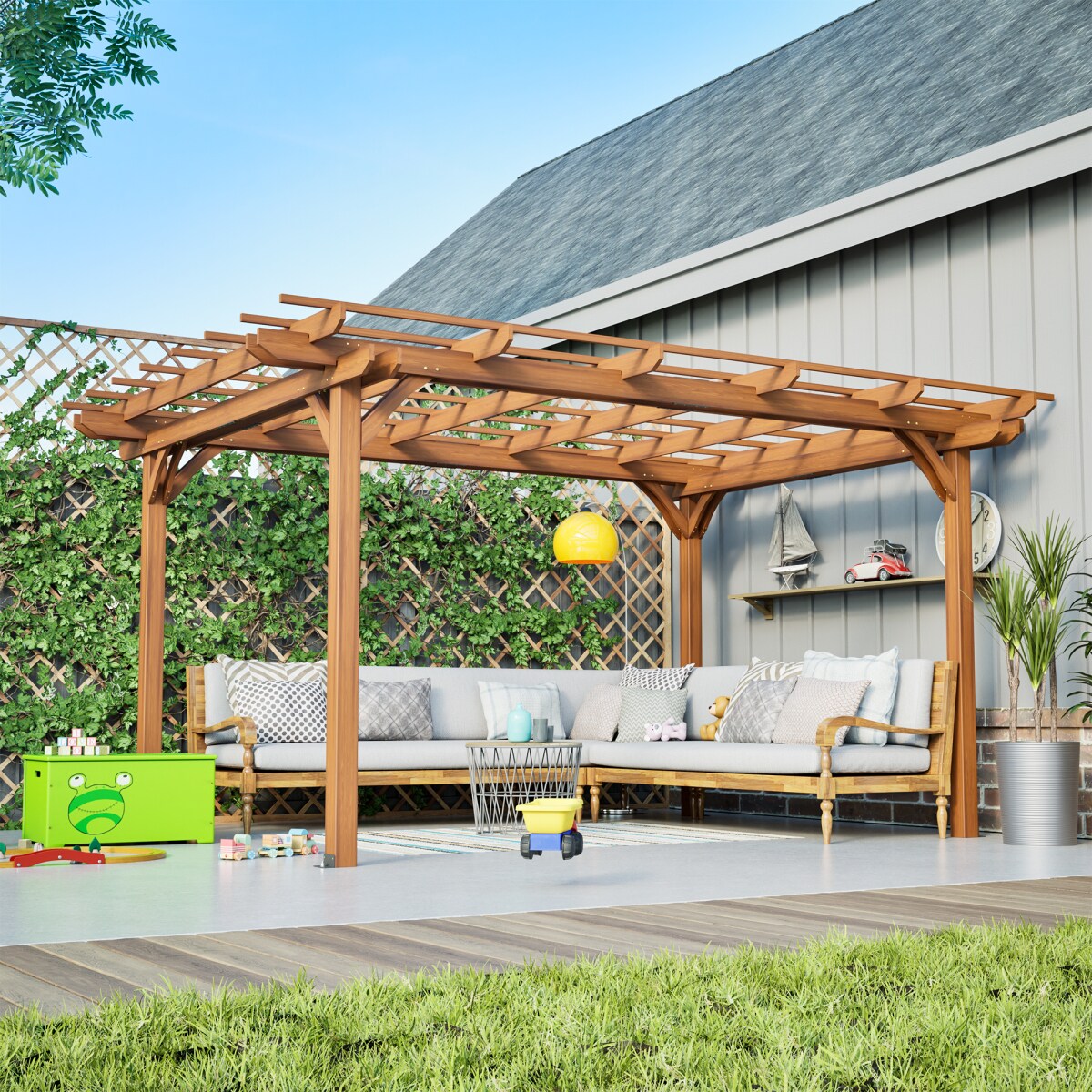 Streamdale Furniture W1422S00054 Pergolas-2 - View #12