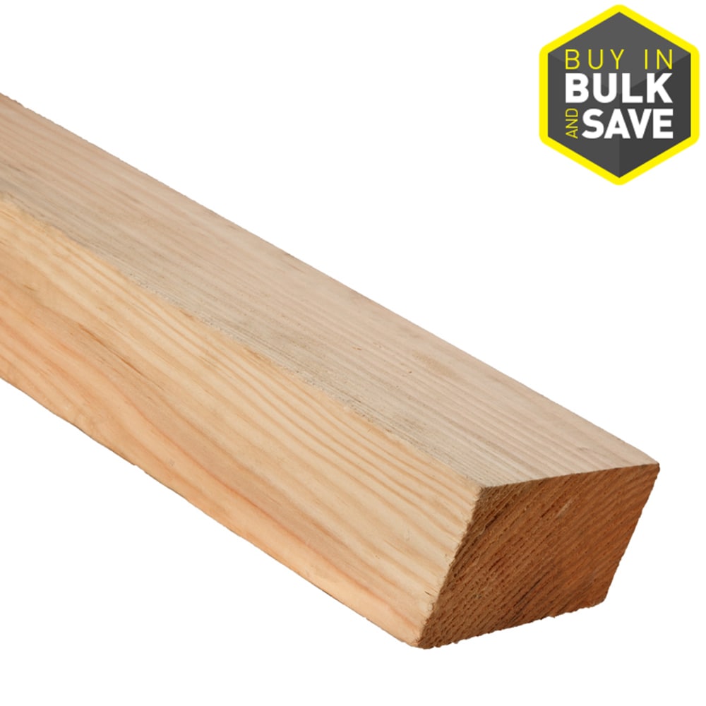 Georgia-Pacific 720251 2-in x 4-in x 16-ft #2 Prime Southern Yellow Pine Kiln-Dried Lumber