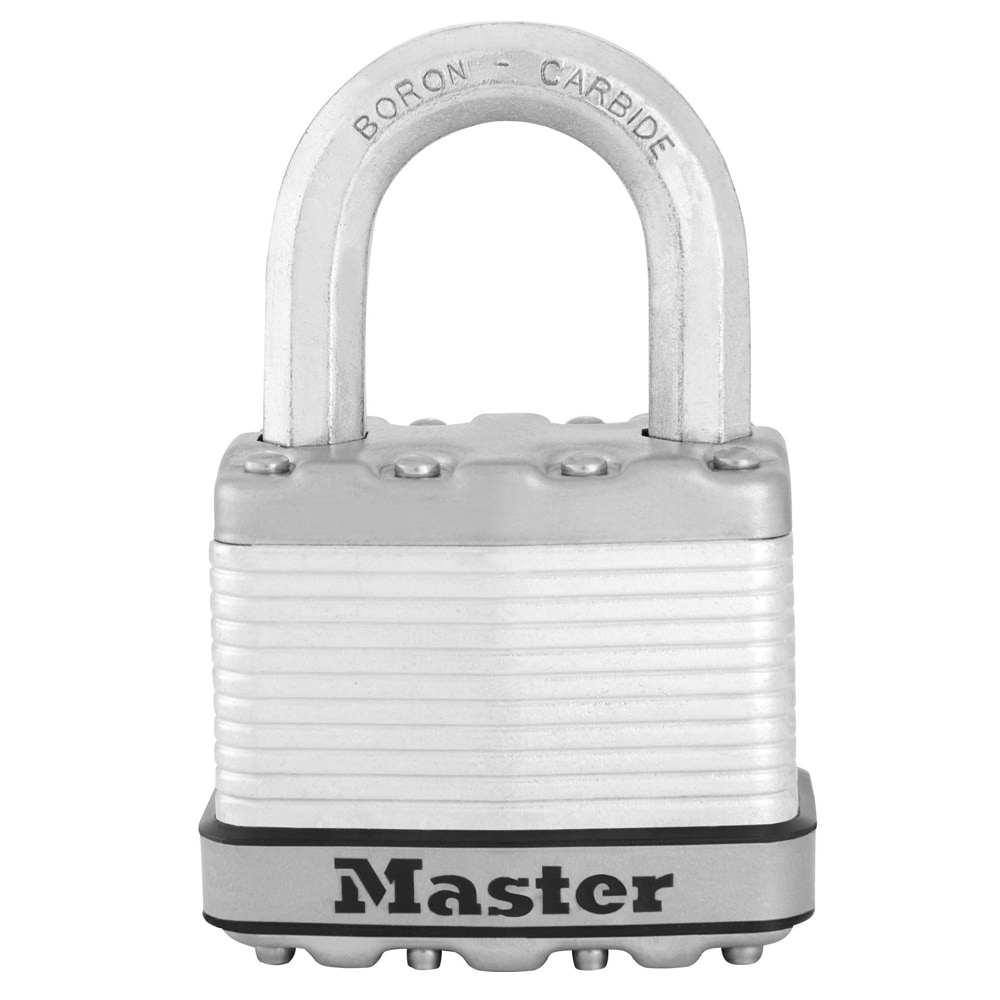 Master Lock M5XKAD Heavy Duty Outdoor Keyed Padlock, 2-in Wide x 1-in Shackle