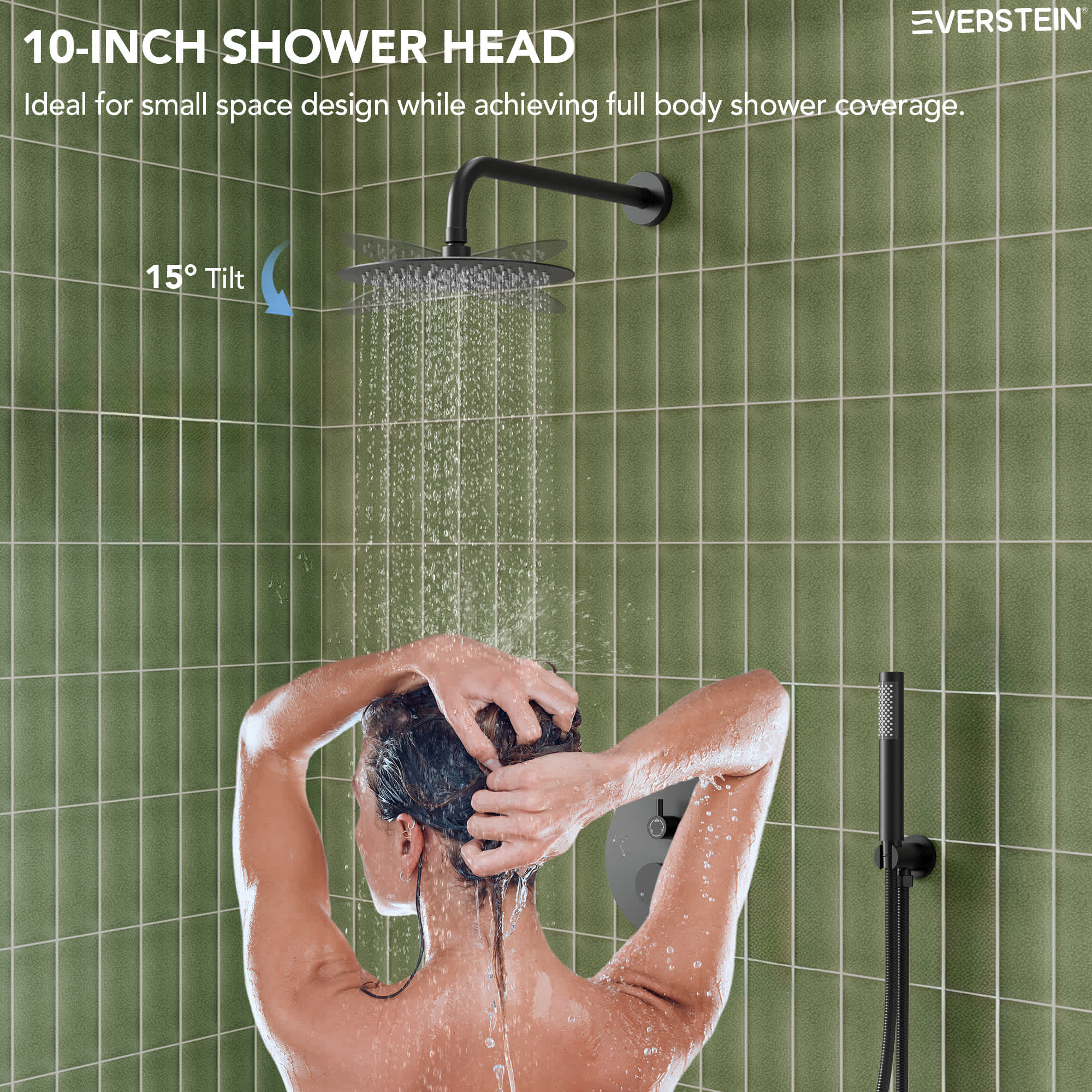 EVERSTEIN M6612BI-10BL Tub-Shower-Faucets - View #6