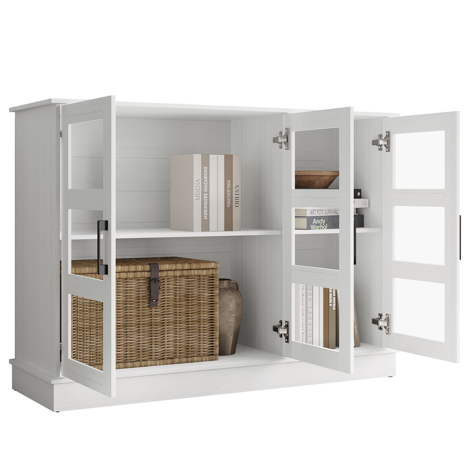 ChaletPosh C4013SB-WT Dining-Kitchen-Storarge - View #3