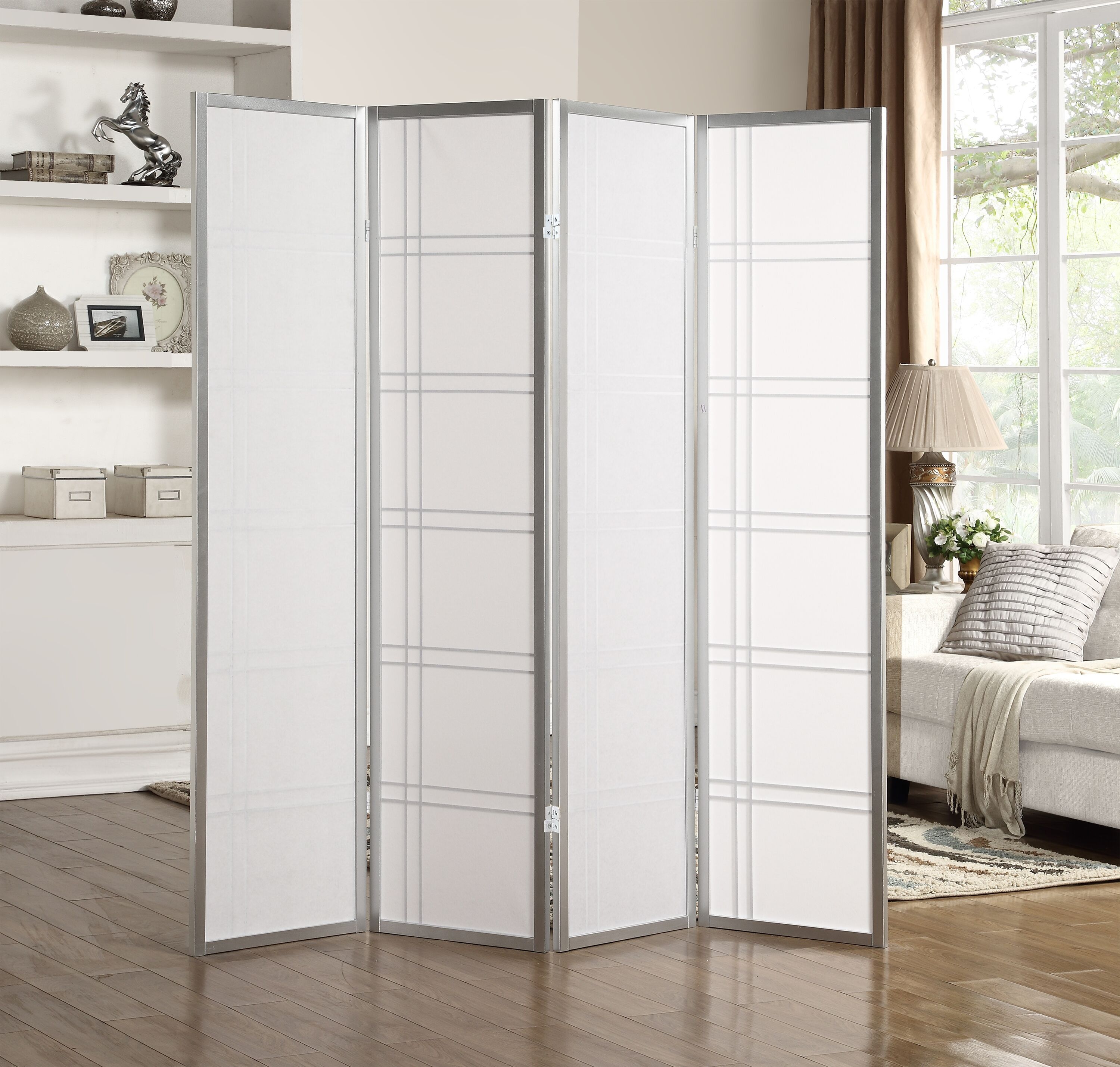 Roundhill Furniture RD042SL Indoor-Privacy-Screens - View #3