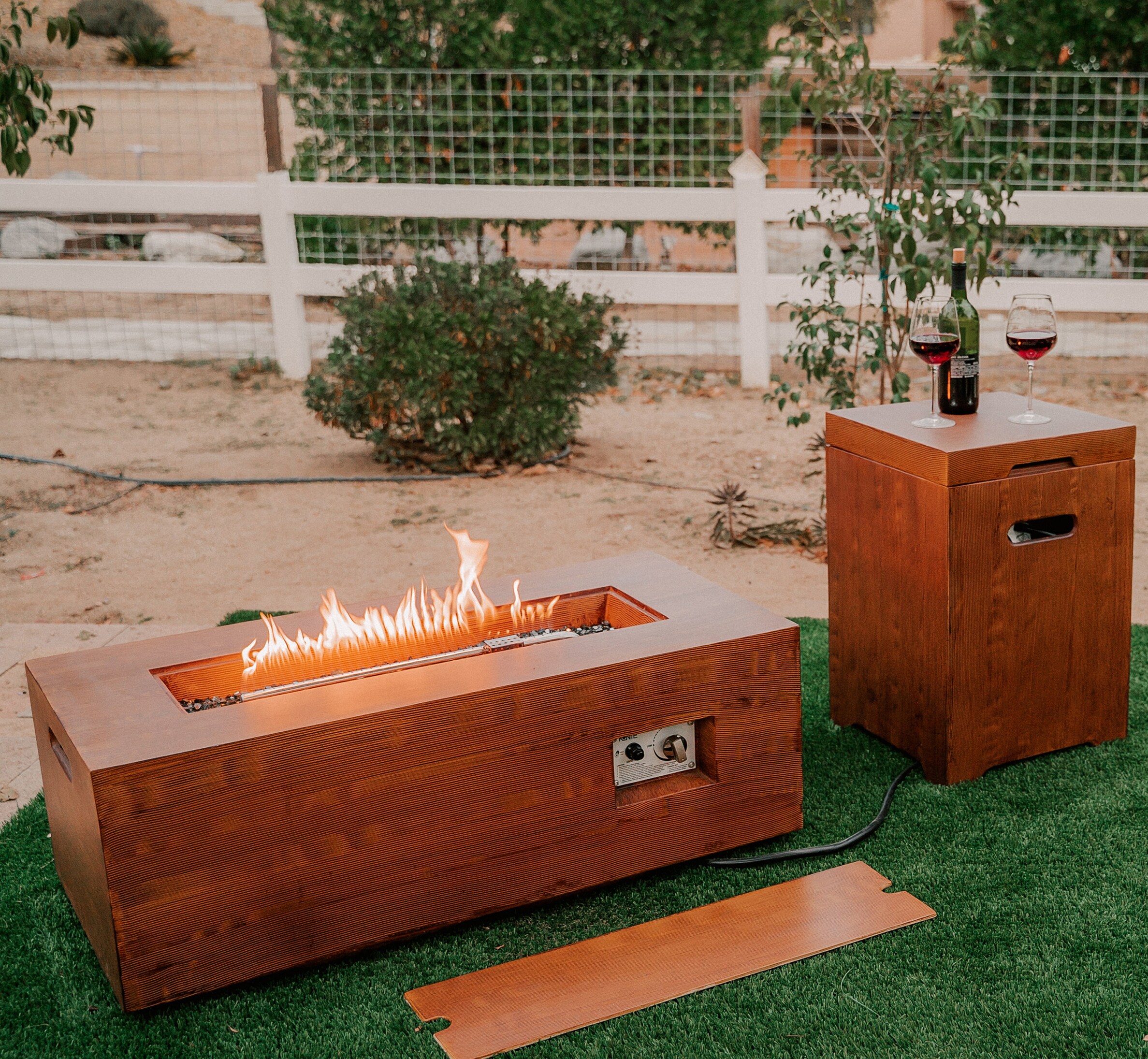 KANTE RMFP-R01SET-81903 Outdoor-Gas-Firepits - View #3
