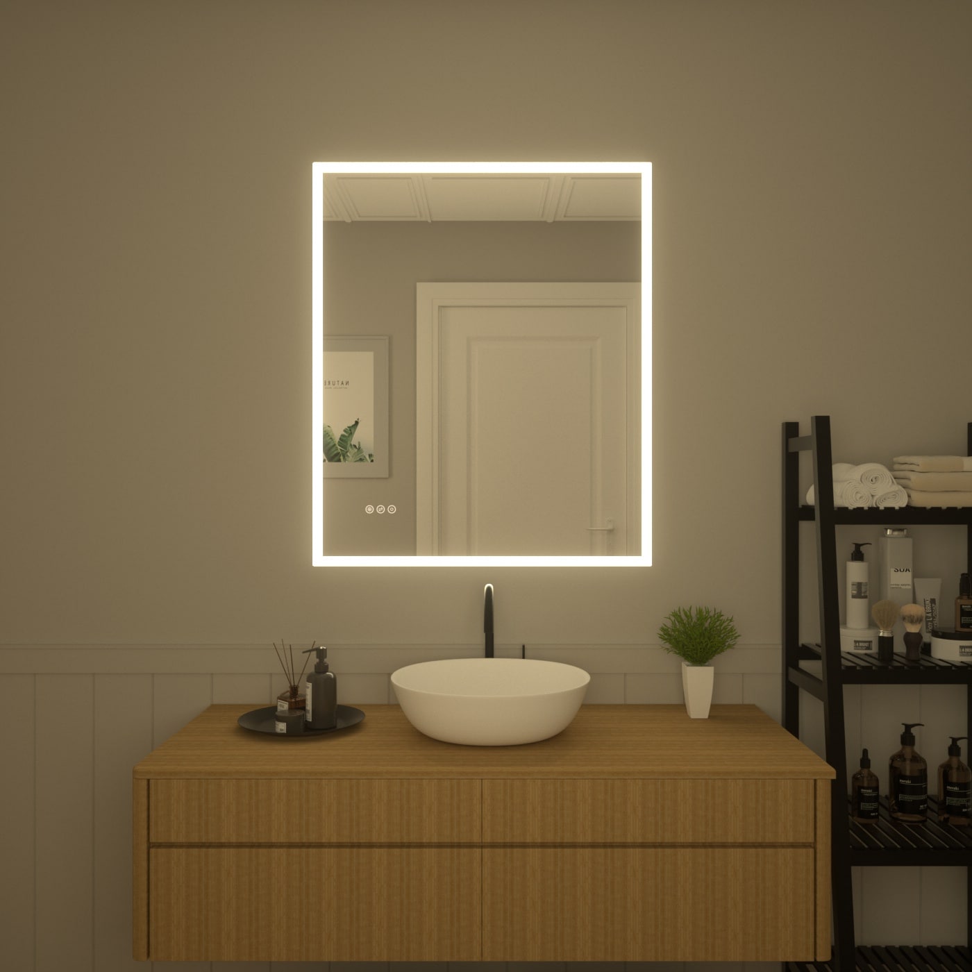 TaiMei MC04-3036SF1 Framed-Bath-Mirrors - View #12