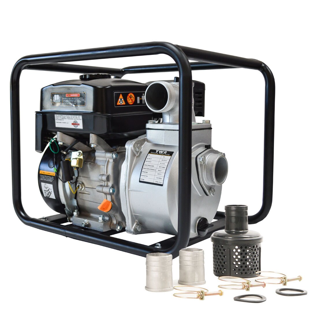 Tomahawk Power TW2 6-1/2-HP Cast Iron Gas-powered Utility Pump