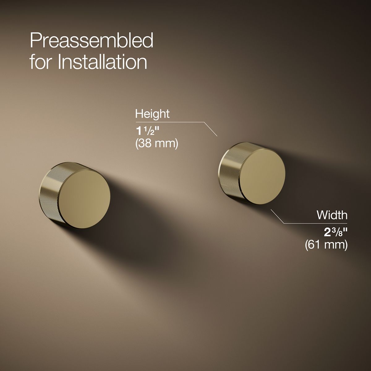 KOHLER T77981-8-AF Faucet-Tub-Shower-Handles - View #9