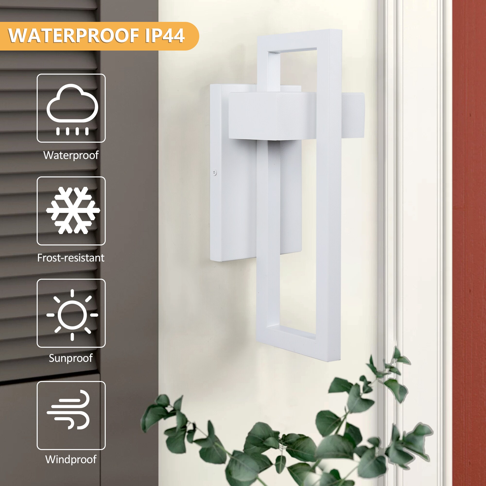 LamQee 06FTL0247AWW Outdoor-Wall-Lighting - View #5