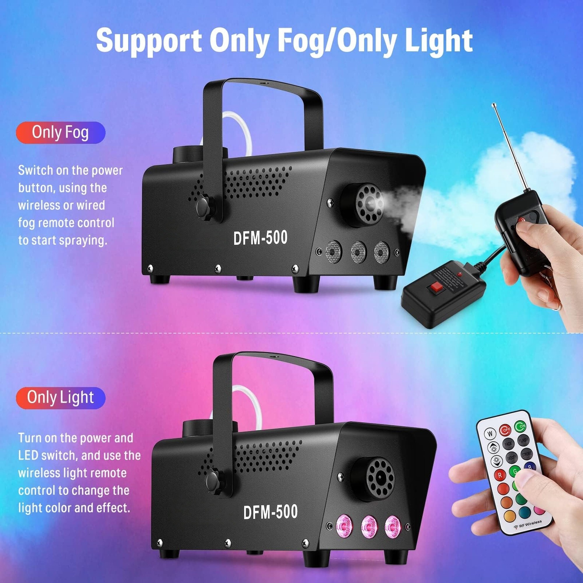 Numhew NHLYNN30078 Fog-Bubble-Machines - View #2