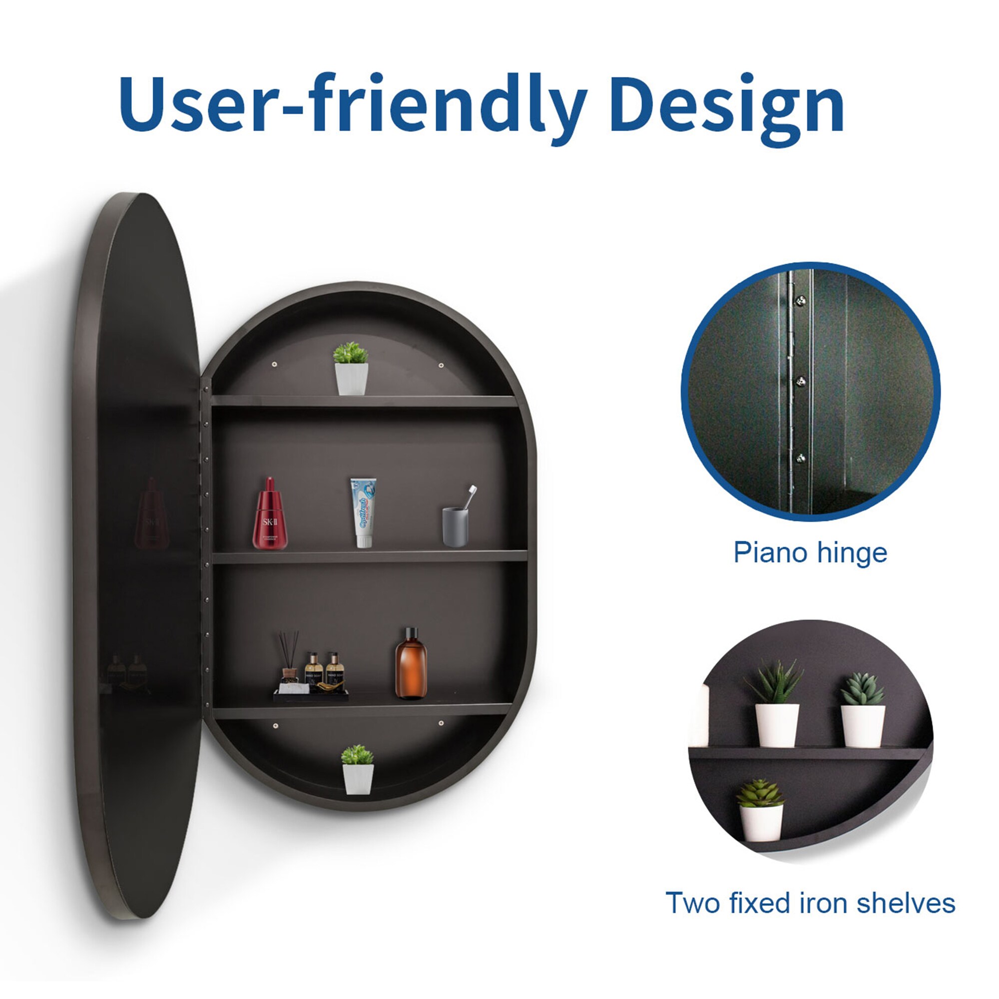 Bybafun YD5300012 Bathroom-Medicine-Cabinets - View #5