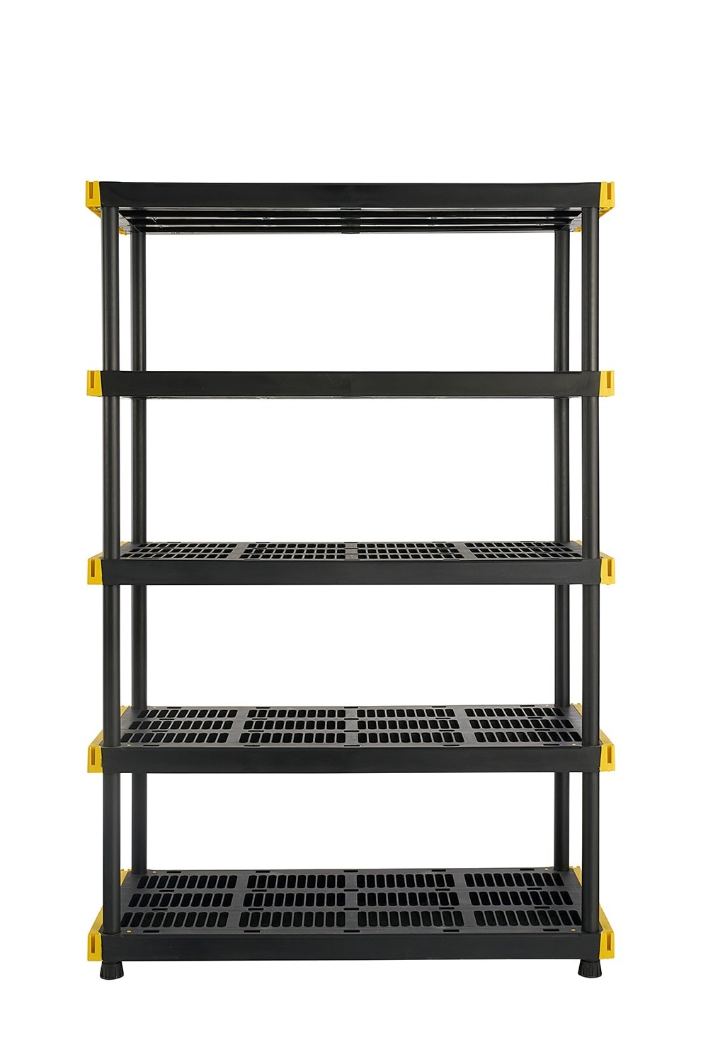 Plastic heavy store duty shelves