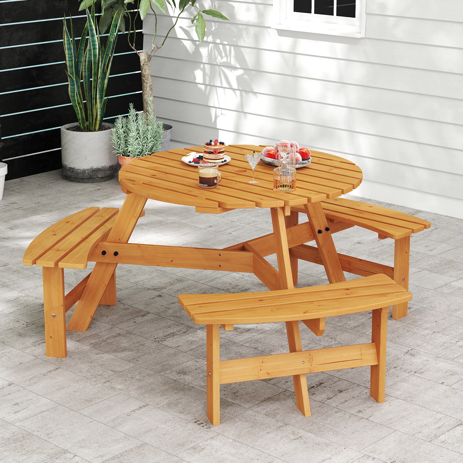 Slickblue D-CO-WY02321PN Picnic-Tables - View #2