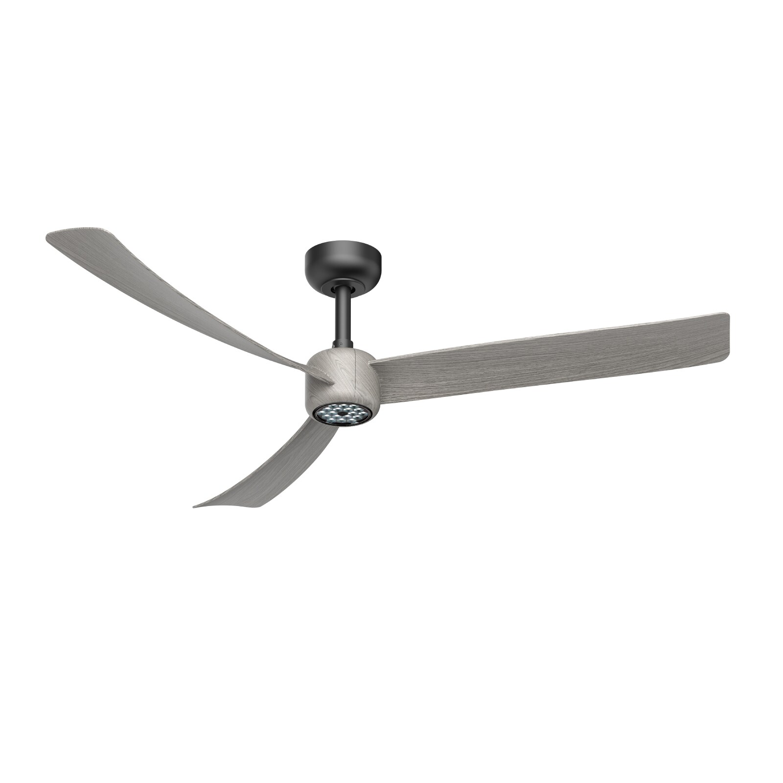 LUXEYARD 52 Inch Ceiling Fans with Lights Led Remote Control Low Profile Flush Mount for Living Room Bedroom Outdoor Patio DC Motor Reversible Dimmable Buzzer ON/Off 3D-I3