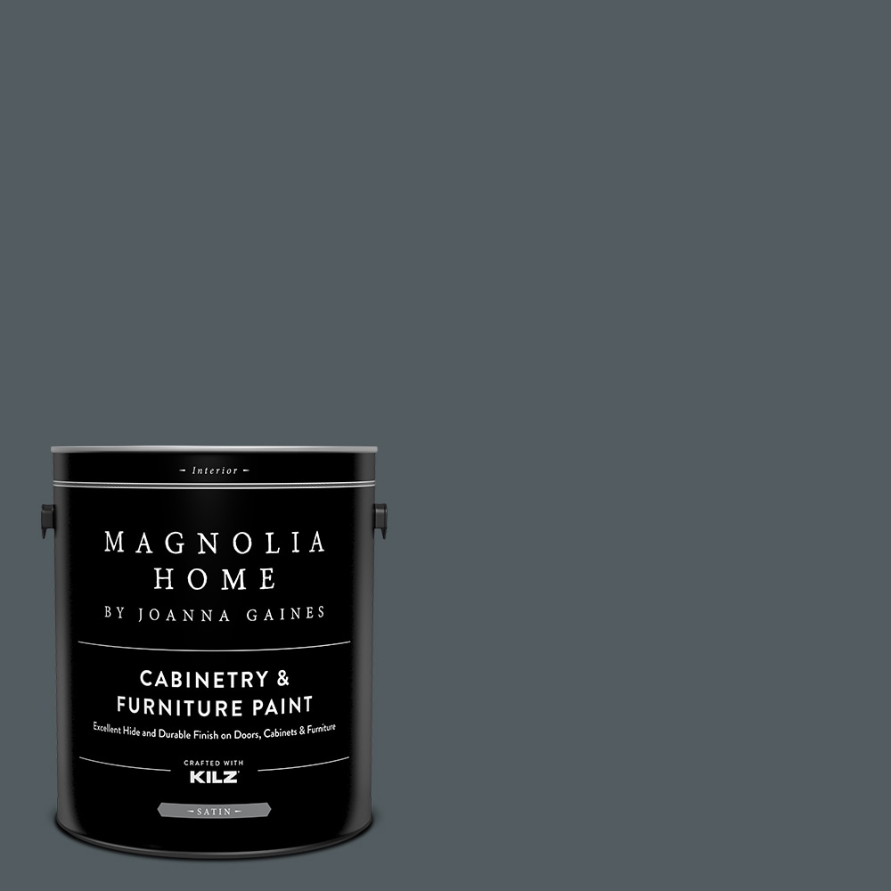 Magnolia Home MAG132-4141123  by Joanna Gaines Satin Coffee Nook MAG132 Tintable Cabinet Furniture Paint Enamel ( 1-gallon )