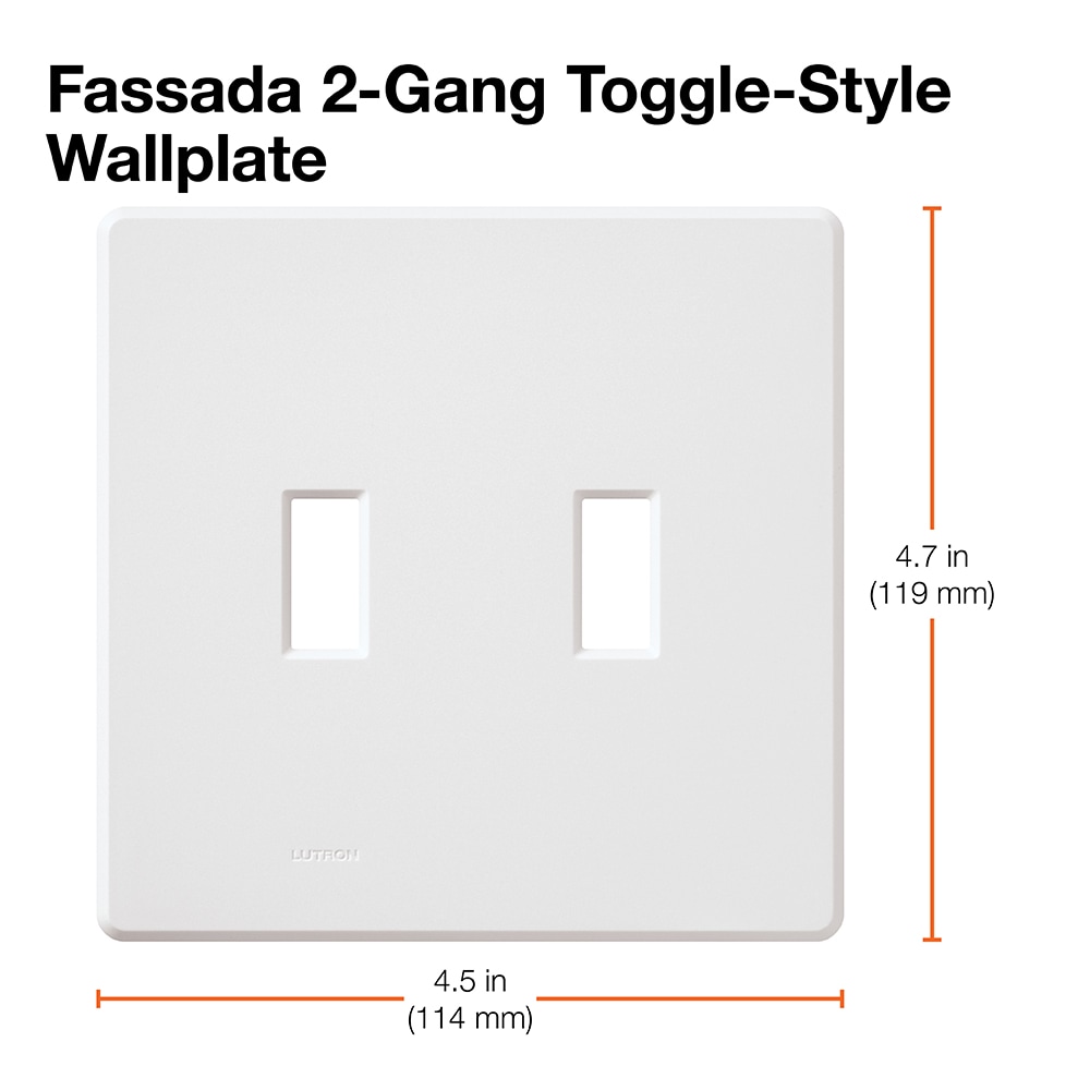 Lutron FG-2-IV Electrical-Wall-Plates - View #4