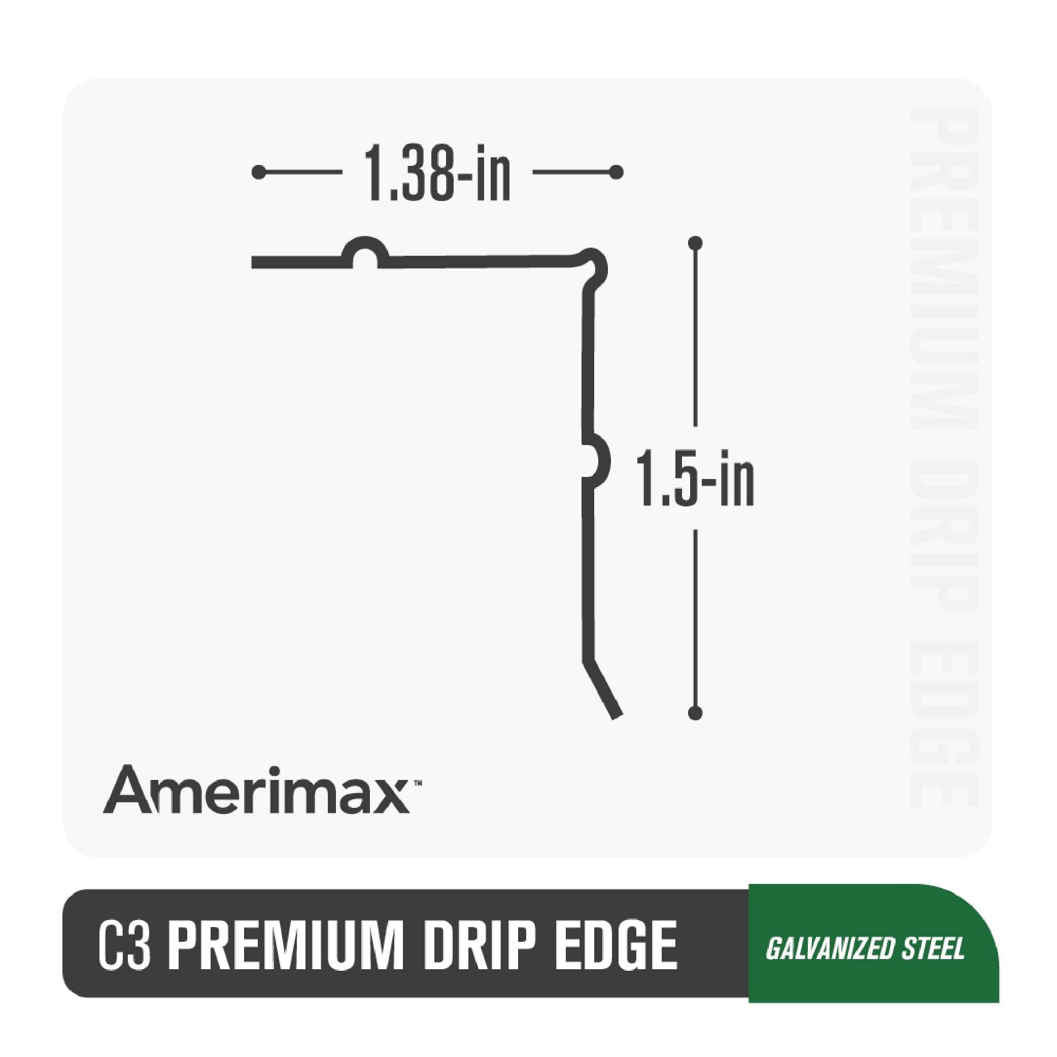 Amerimax 5770400120 Drip-Edges - View #4