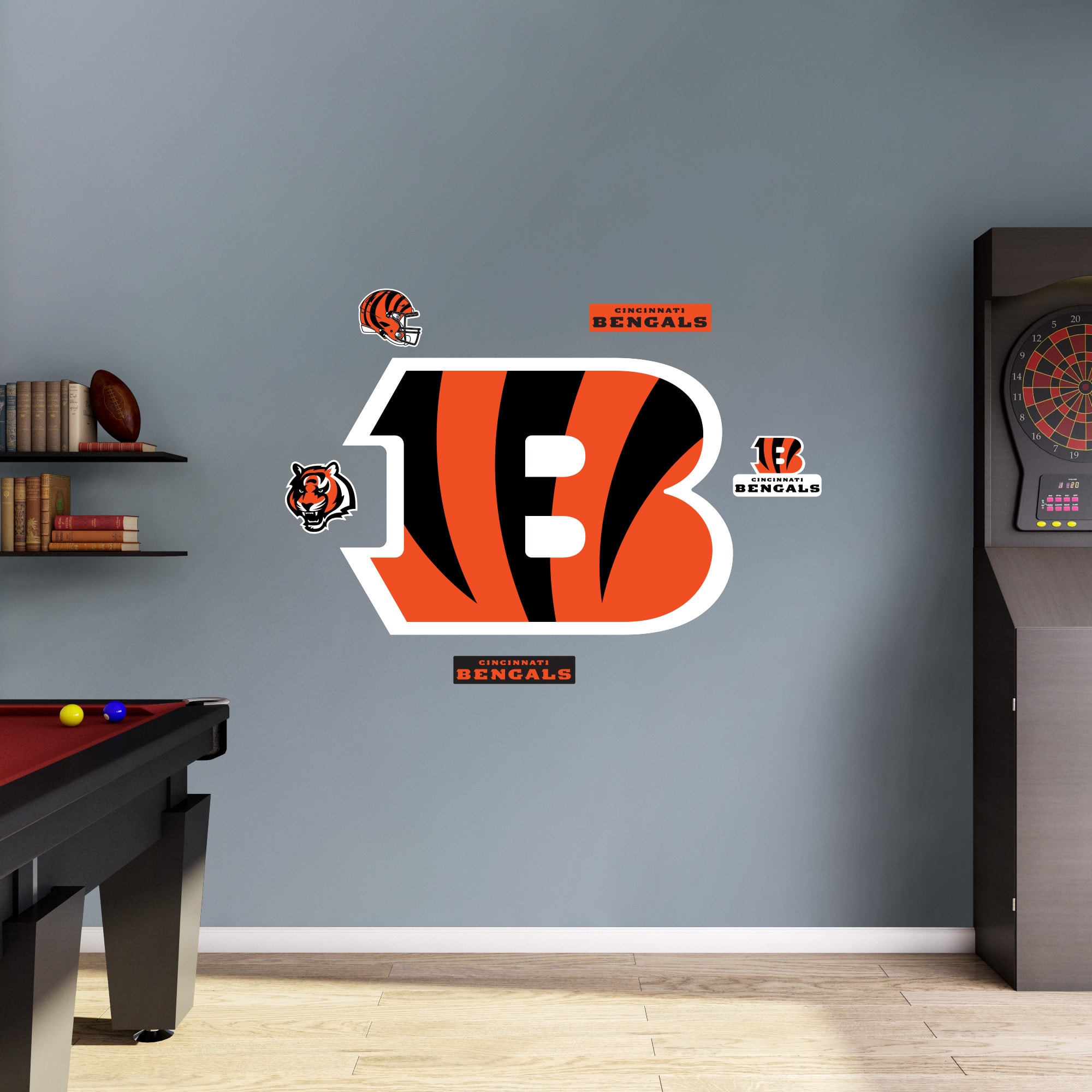 Fathead 14-14199 32-Inches W x 50-Inches H Self-adhesive Multiple colors/finishes Sports Wall Decal