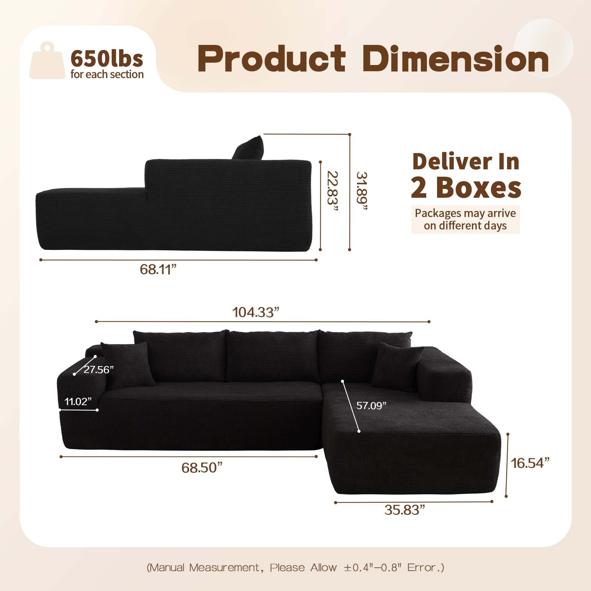 Ovios OVIVIR400 Sofas-Loveseats - View #8
