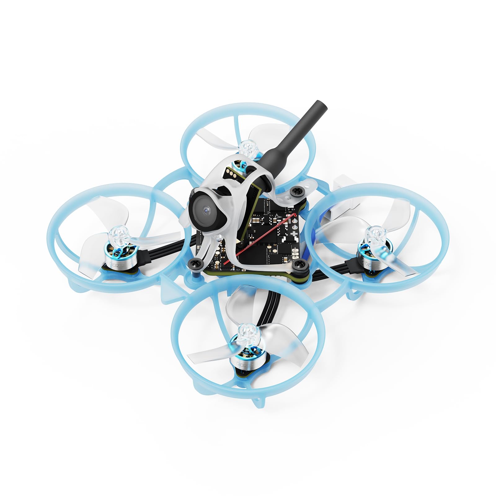 DYRCJ Air65 II Brushless Whoop Quadcopter Ultralight Weight 1S 65mm Micro Drone with Matrix 1S 5IN1 II 12A Flight Controller 0702 25000KV Motor