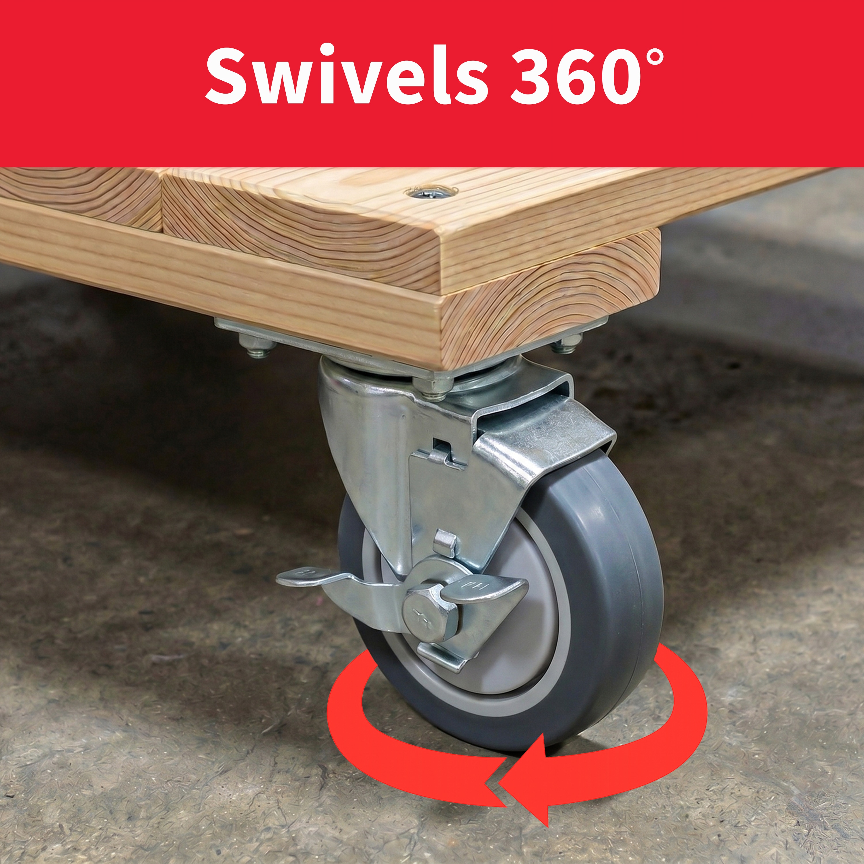 Shepherd Hardware 4034499LW casters - View #7