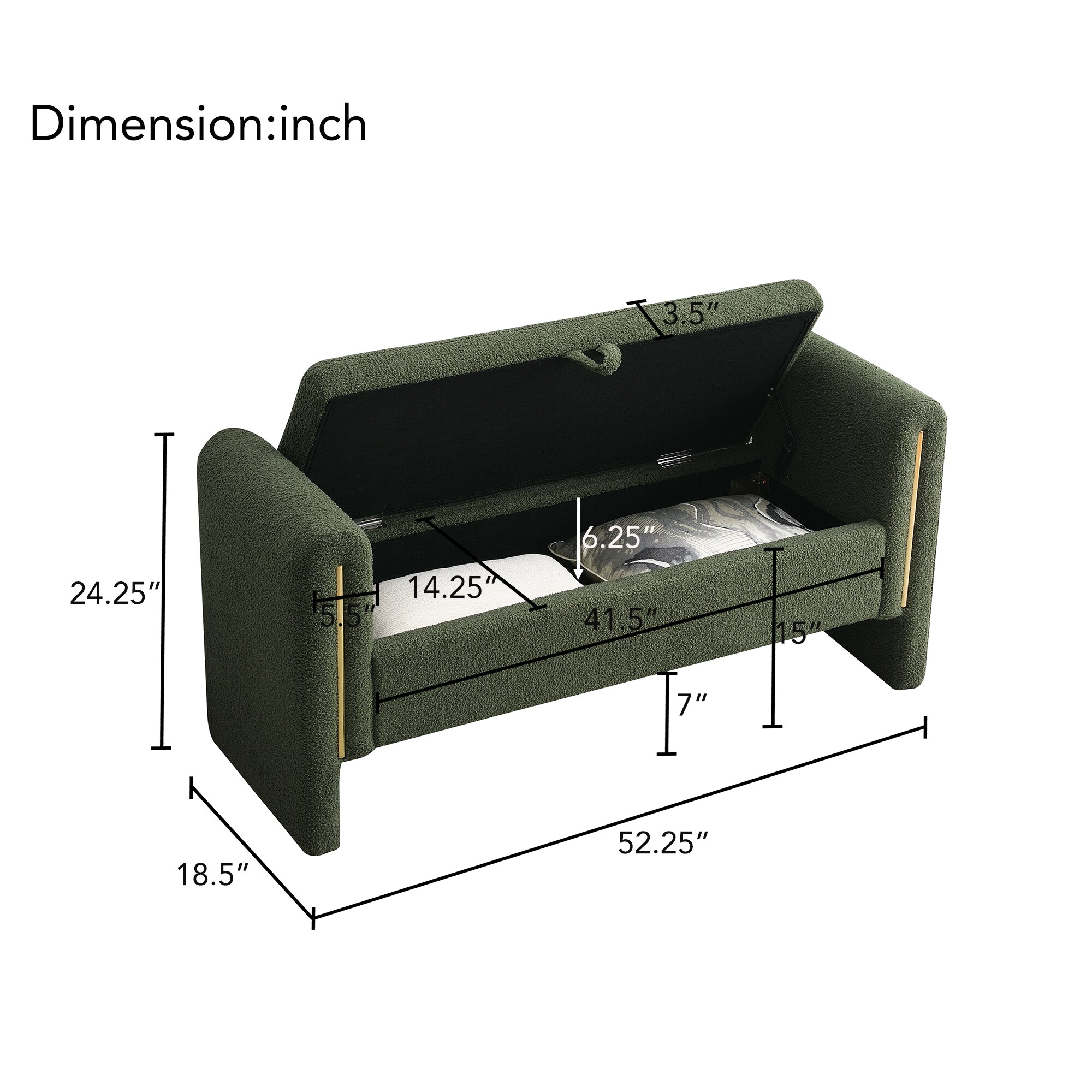 Best Selling Home Decor 320071 Indoor-Ottomans - View #5