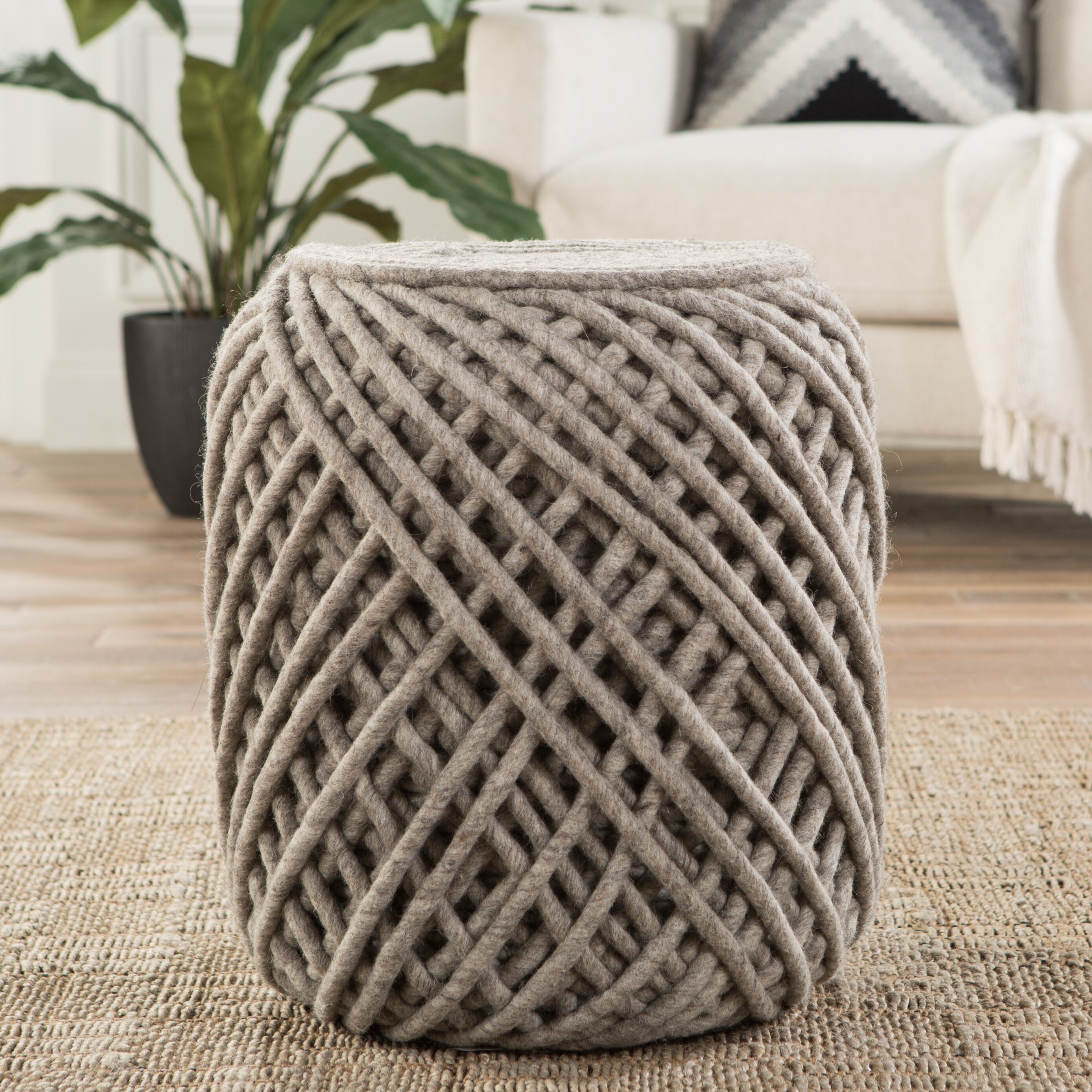 Jaipur Living BRF100139 Indoor-Ottomans - View #2