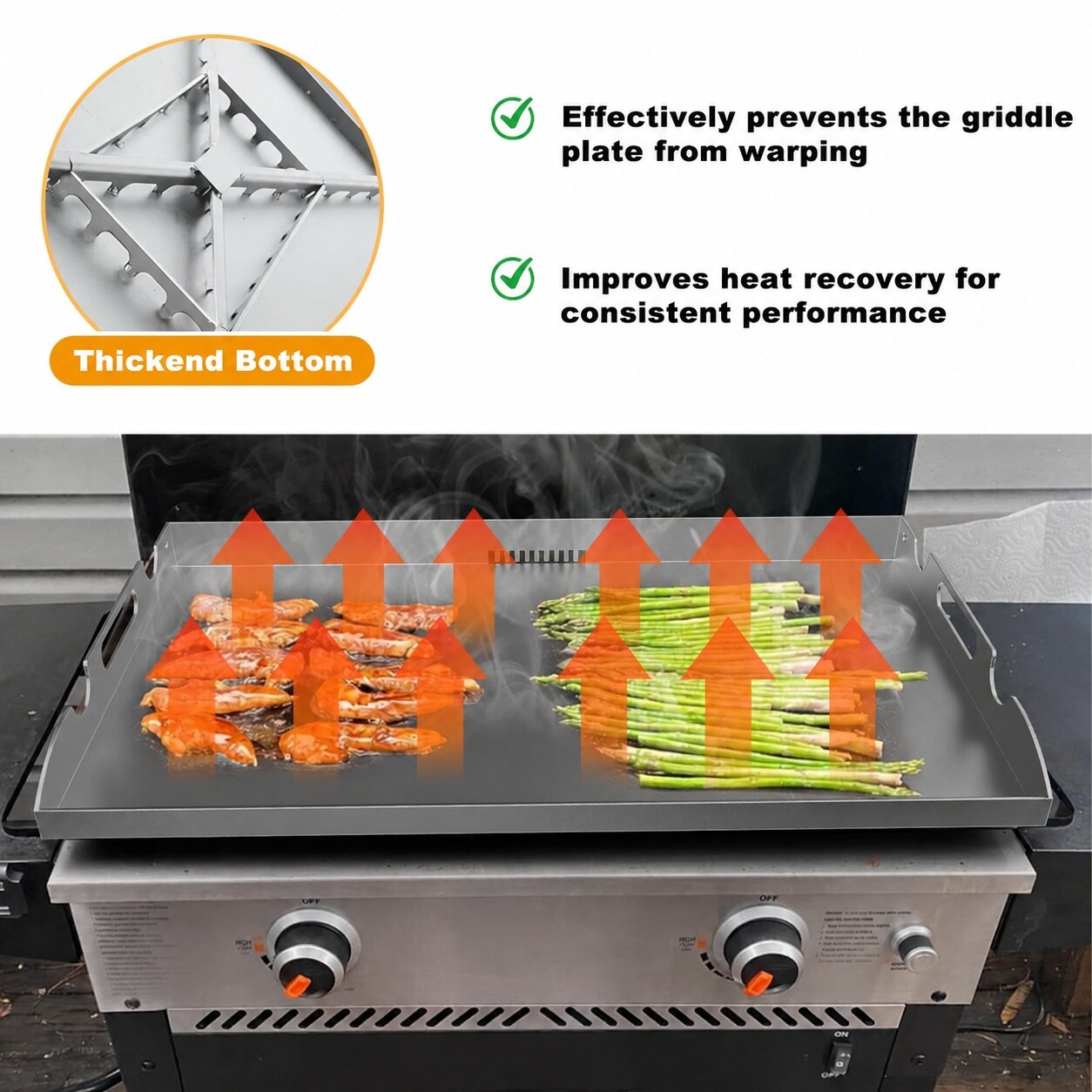 JVFCXXV LJV0819G502 Grill-Toppers - View #6