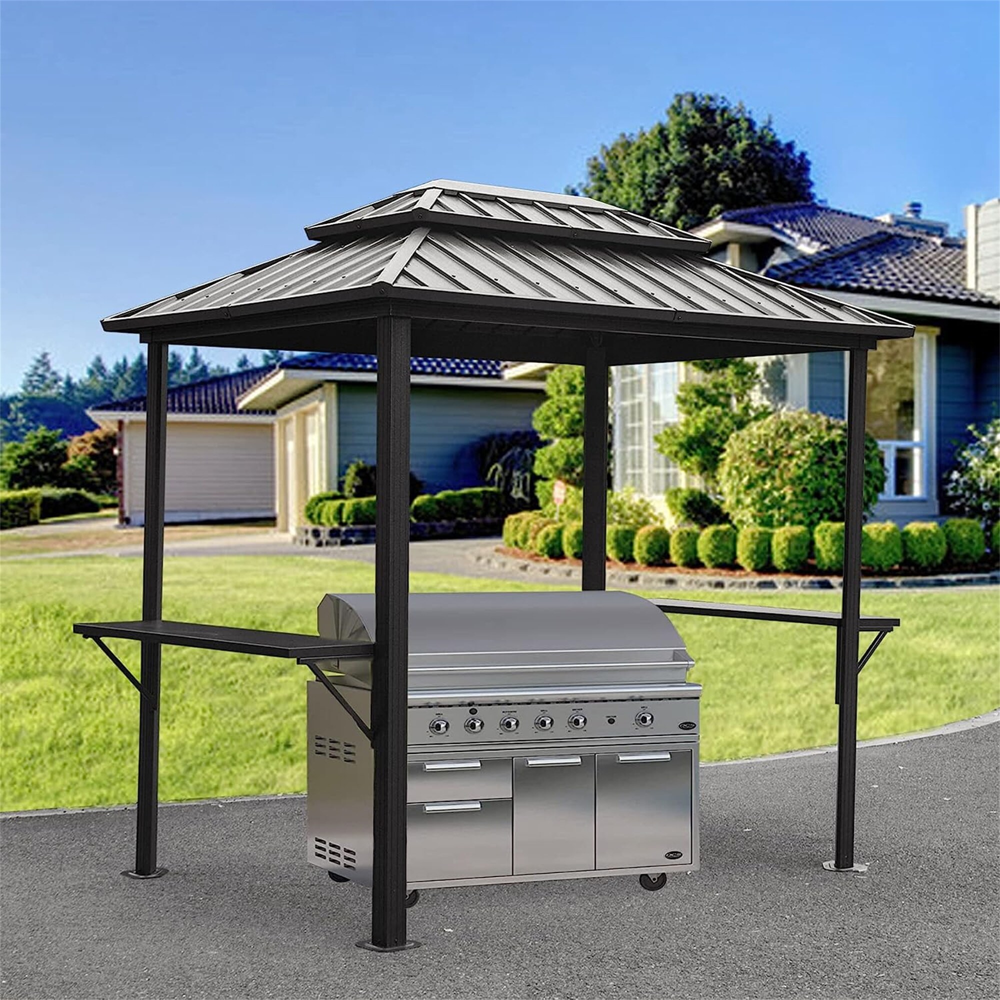 Mondawe MA-DLOS380 Wood-Resin-Gazebos - View #7