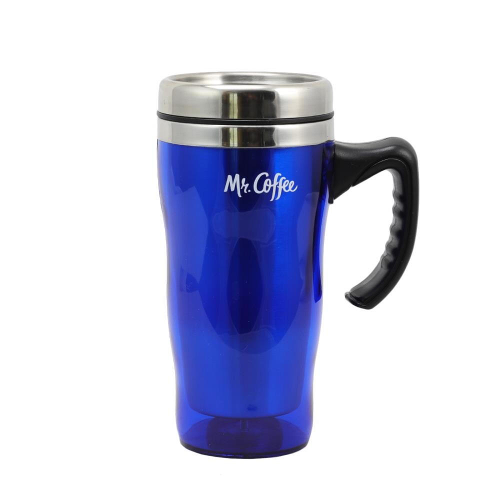 Mr. Coffee Expressway 15-fl oz Stainless Steel Travel Mug in the