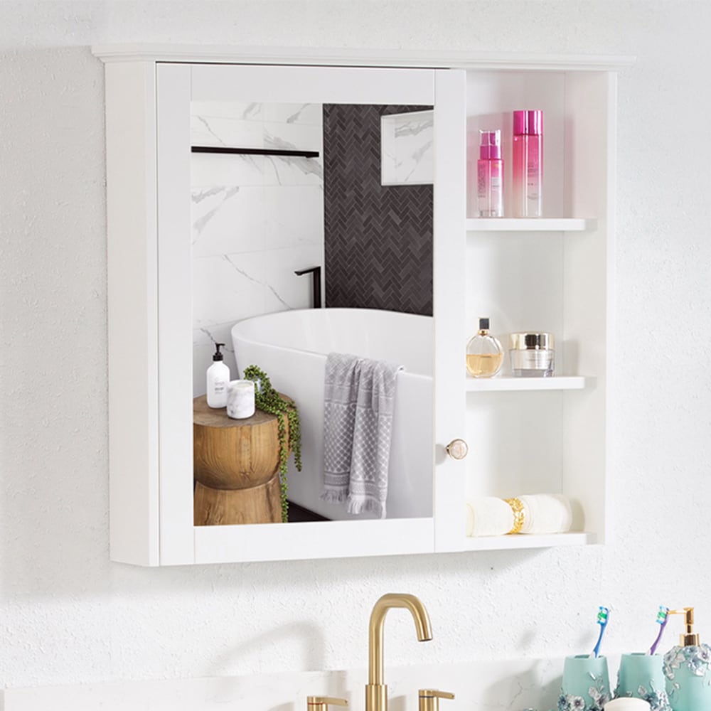 LIVIZA UCJ-WMC34YS1WT Bathroom-Medicine-Cabinets - View #2