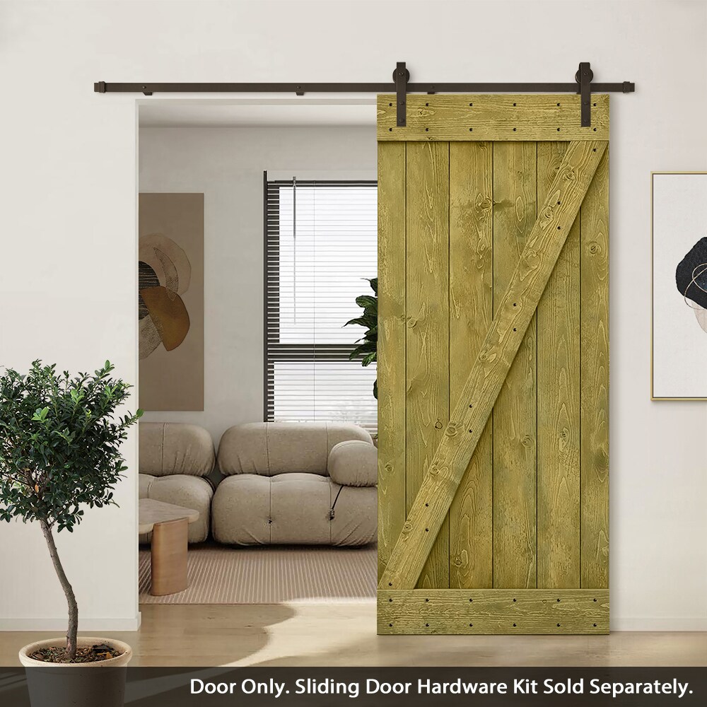 CALHOME DOOR-ASM-B42DG Barn-Doors - View #2