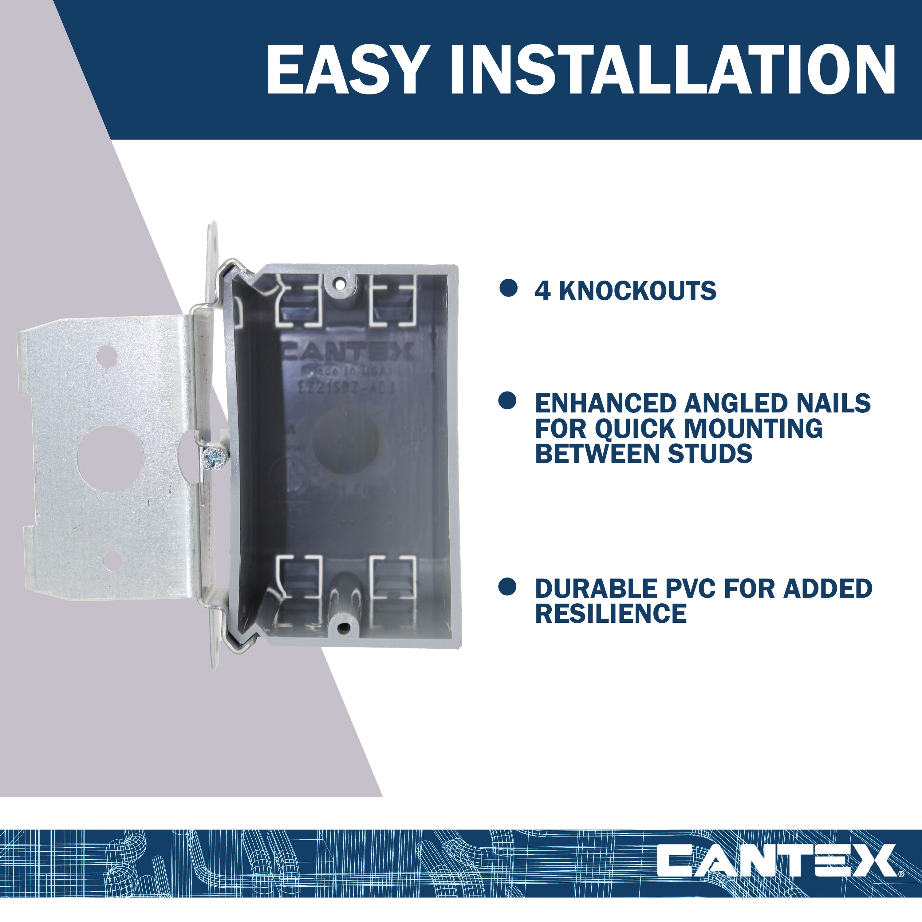 CANTEX LEZ21SBZ-ADJ Electrical-Box - View #7