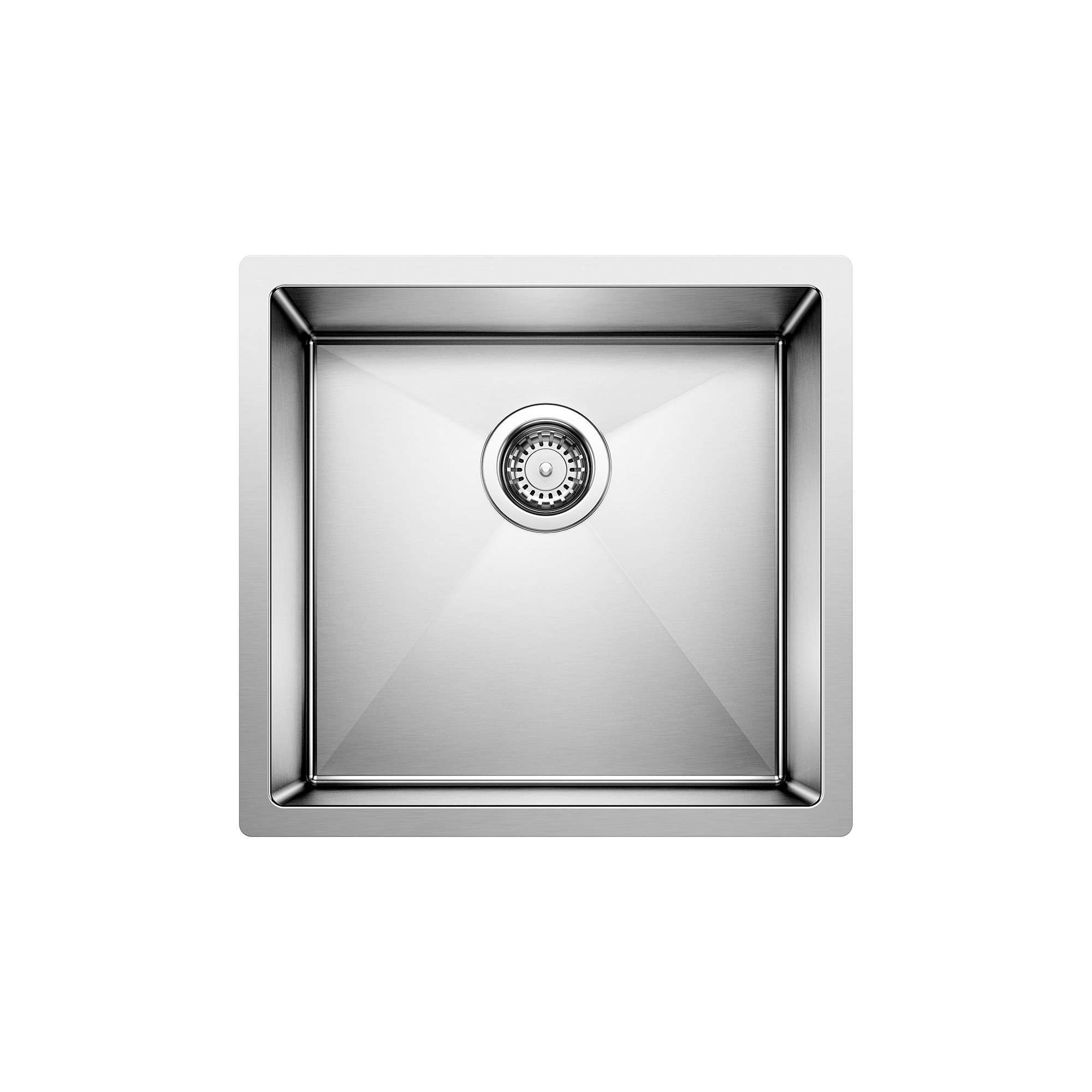 BLANCO 516224 Precision Undermount 18.93-in x 18-in Stainless steel Single bowl 18 -Gauge Kitchen Sink