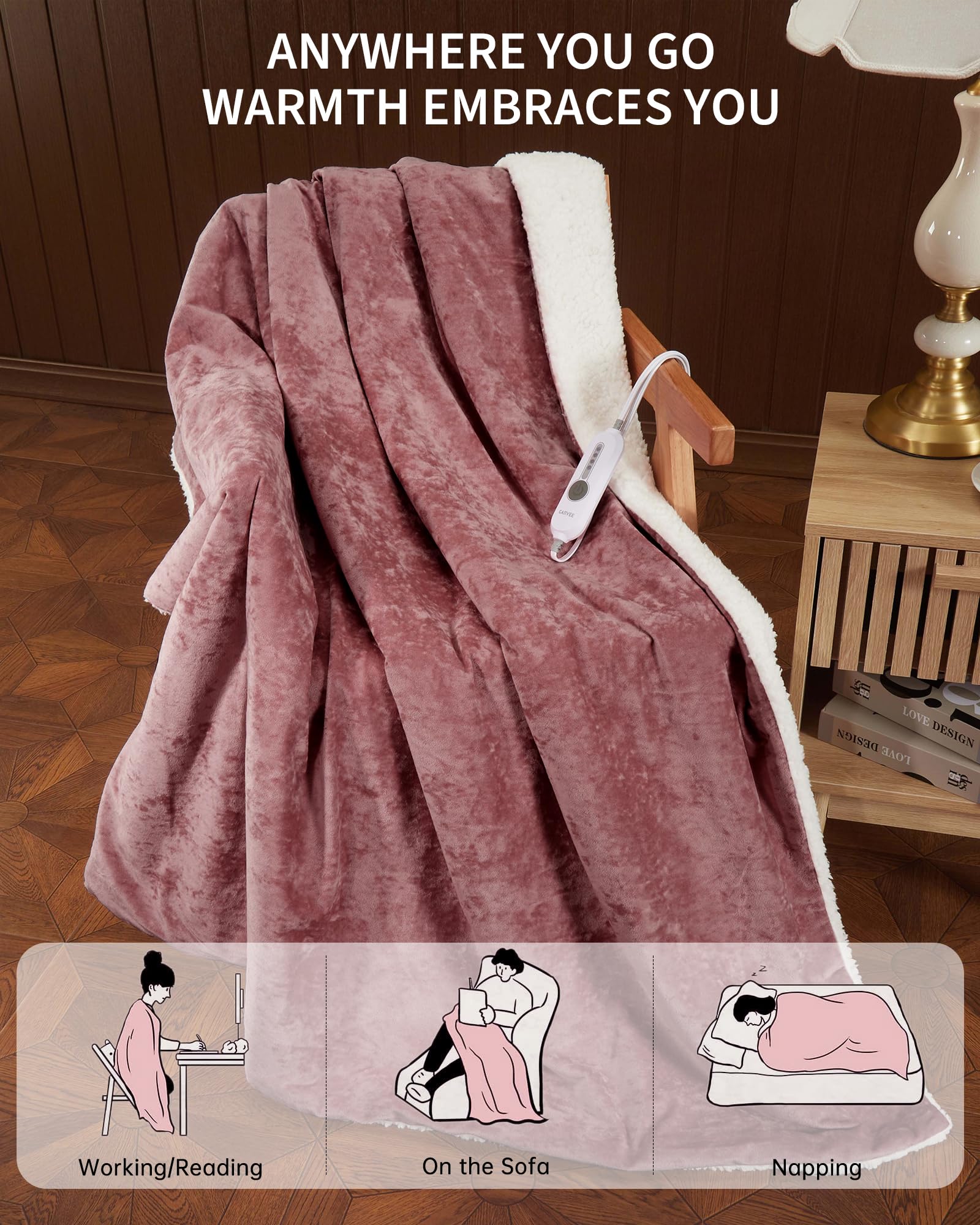 Garvee LYU01PHK-354SYJXU Blankets-And-Throws - View #6