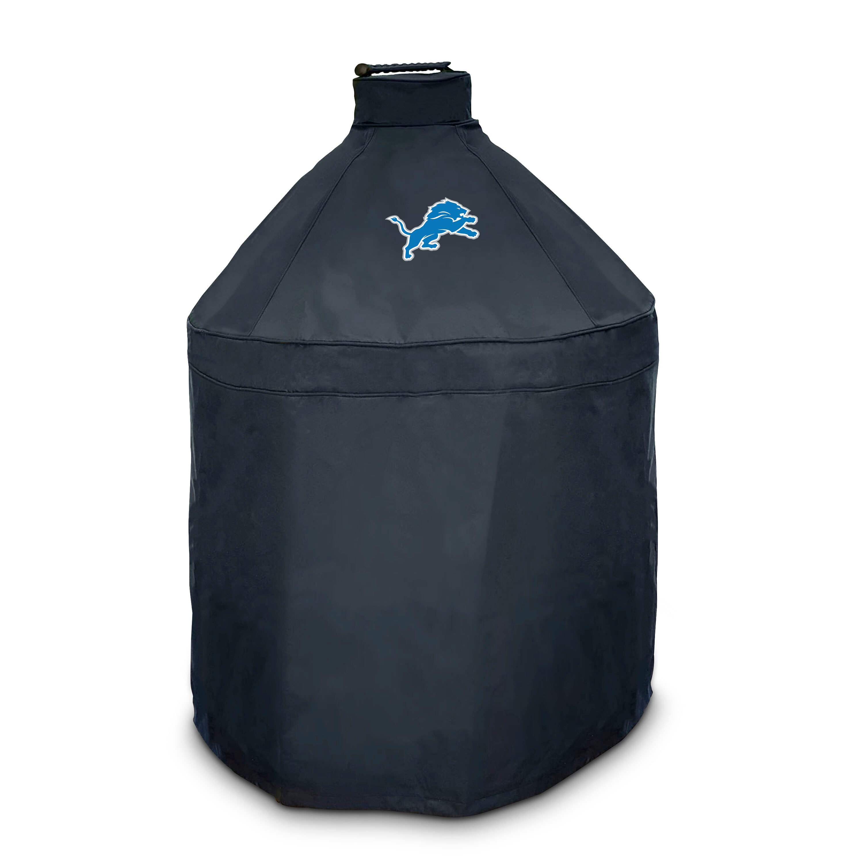 FANMATS 42790 Detroit Lions NFL Kamado Grill Cover 27-Inches W x 40-Inches H Black Kamado grill Cover