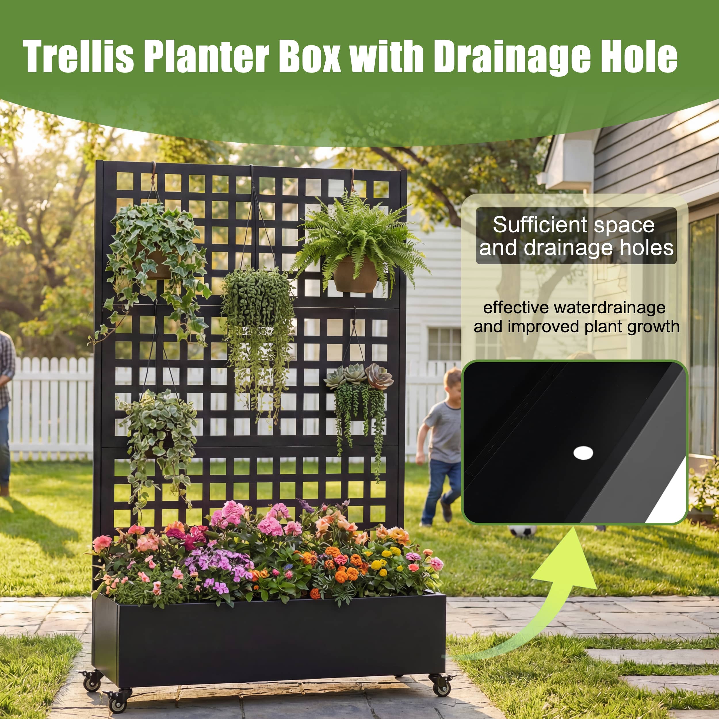 Vynxaria LEXY4909DJHWHYJ003 Plant-Stand - View #4