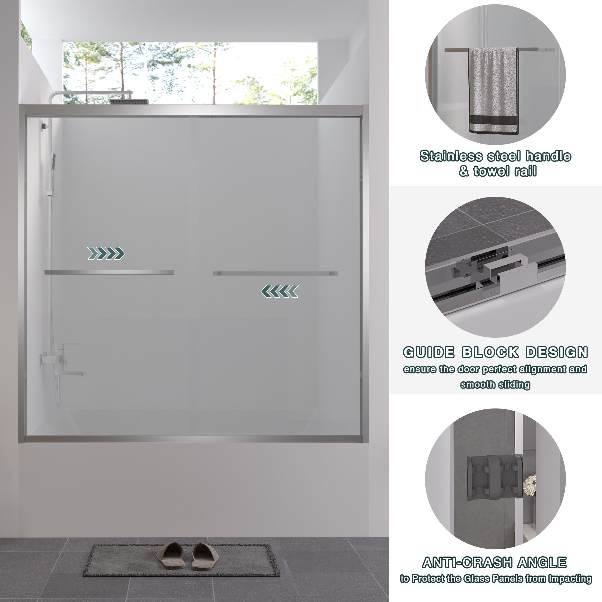 Loebelle TXXSSD06LB011 Bathtub-Doors - View #5