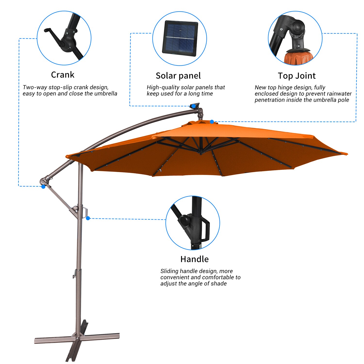 Mondawe LC-NSM011LOG Umbrellas-2 - View #7