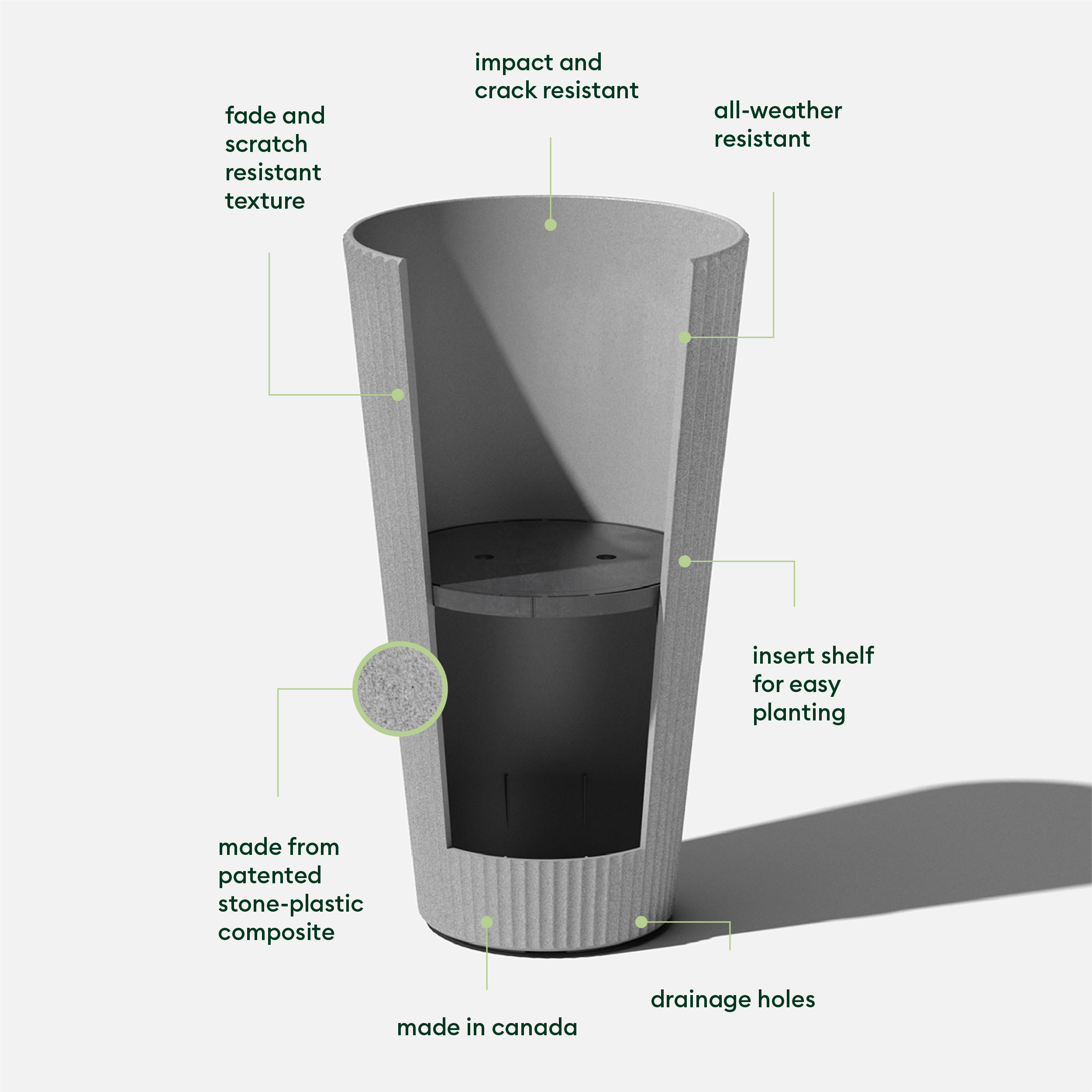 Veradek DMV26C Planter-Window-Box - View #2