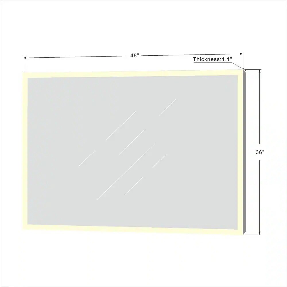 Forclover TAK-LMC4F24836 Framed-Bath-Mirrors - View #5