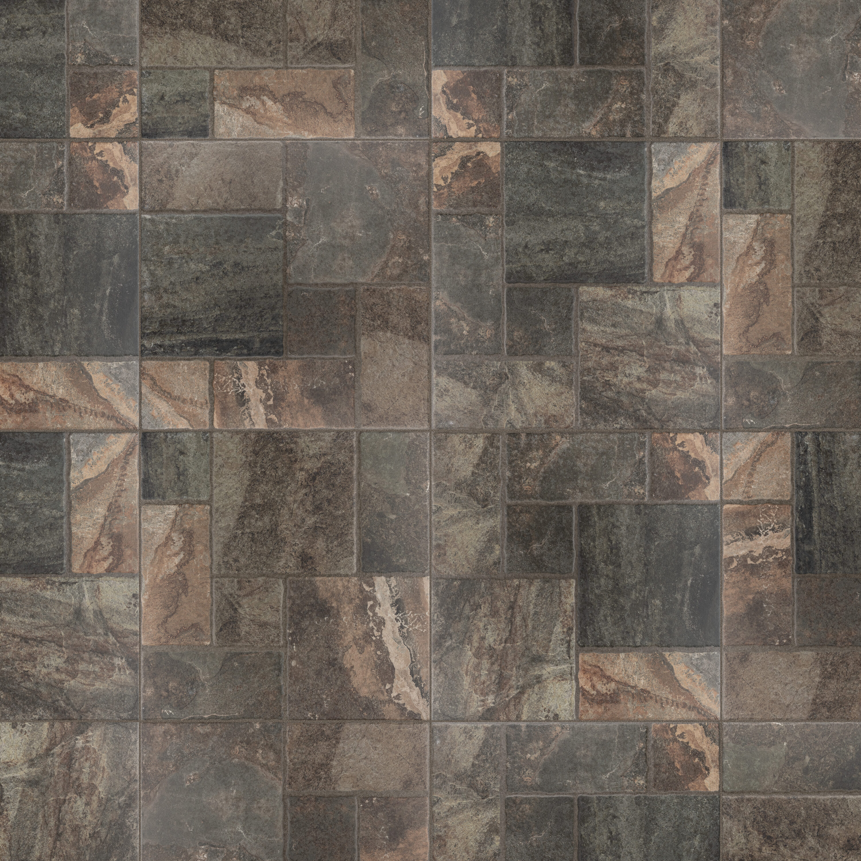 Affinity Tile Azores Mix 18-in x 18-in Matte Porcelain Stone Look 