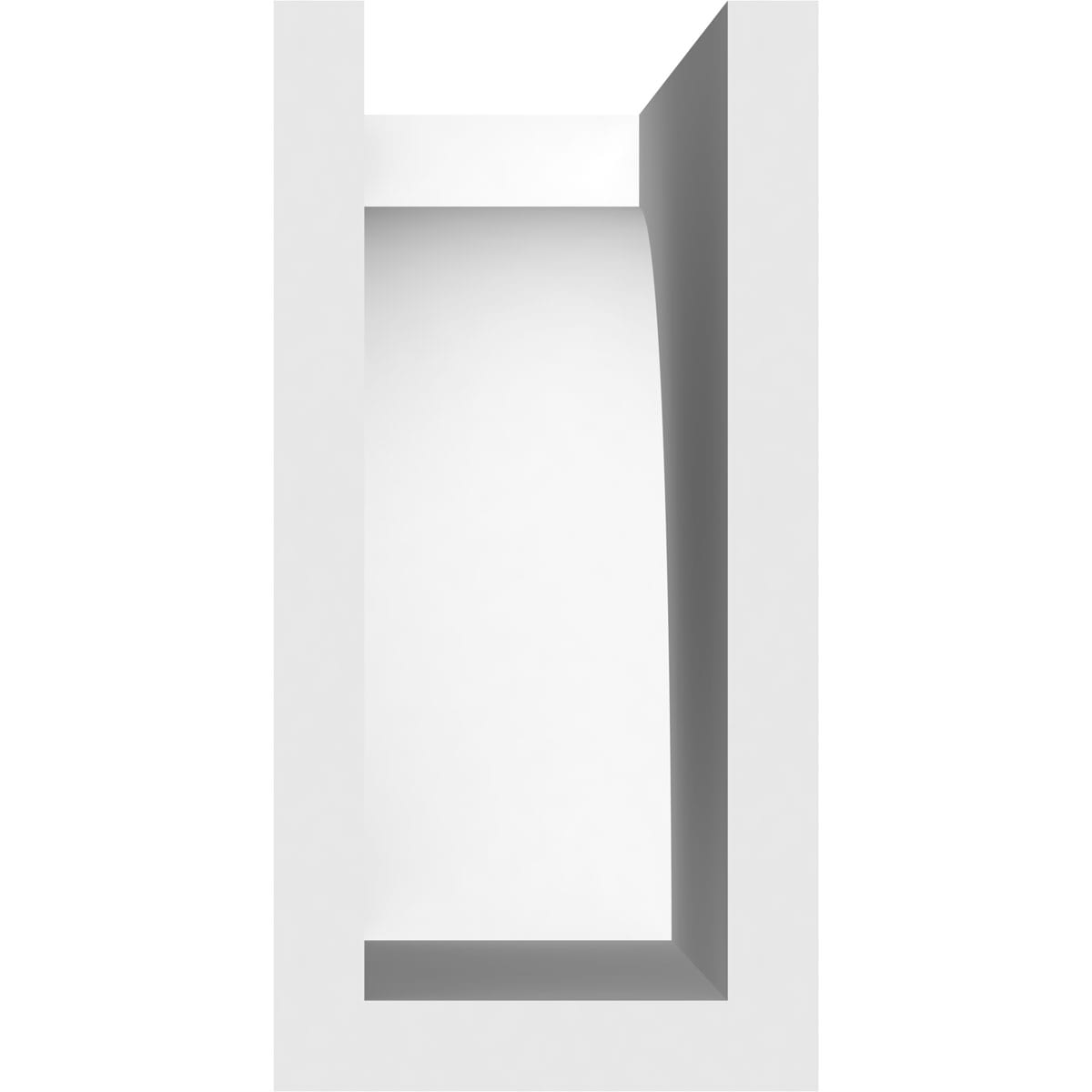 Ekena Millwork RFTP03X06X12HUN Exterior-Brackets-Braces - View #4