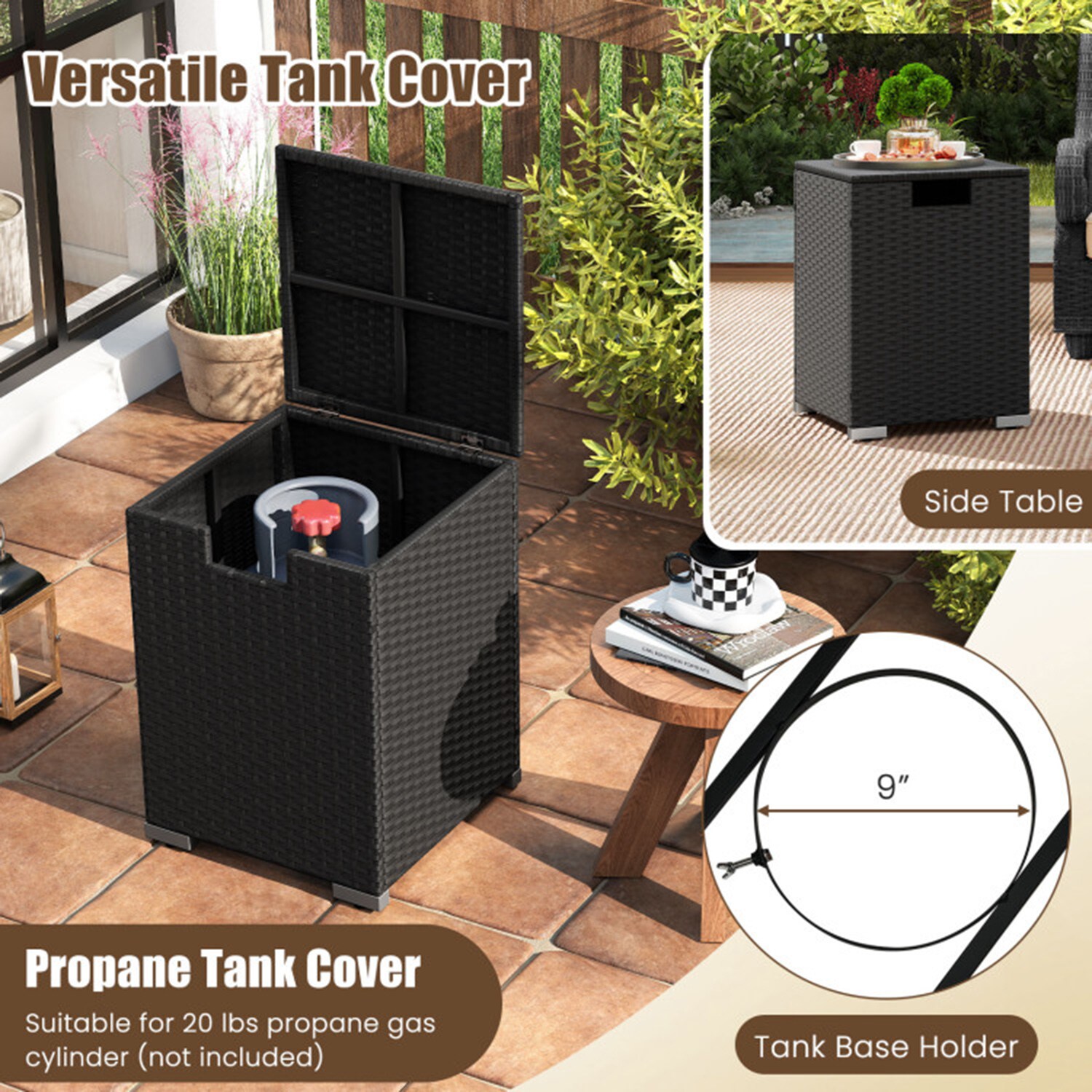 Mondawe MO-12223DK Outdoor-Gas-Firepits - View #6