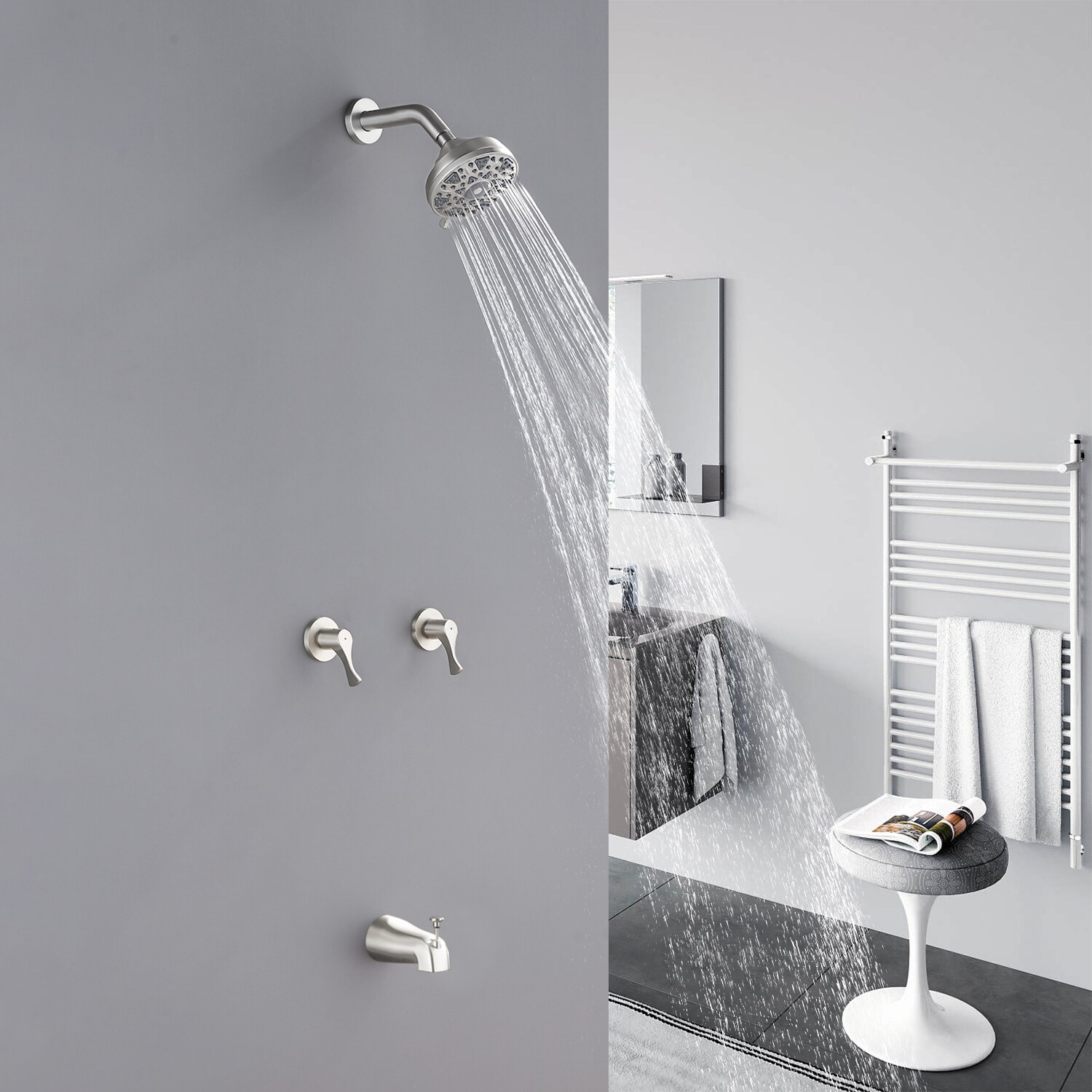 Dimakai DKBR1815A008631 Showerhead-Bar-Panels - View #3