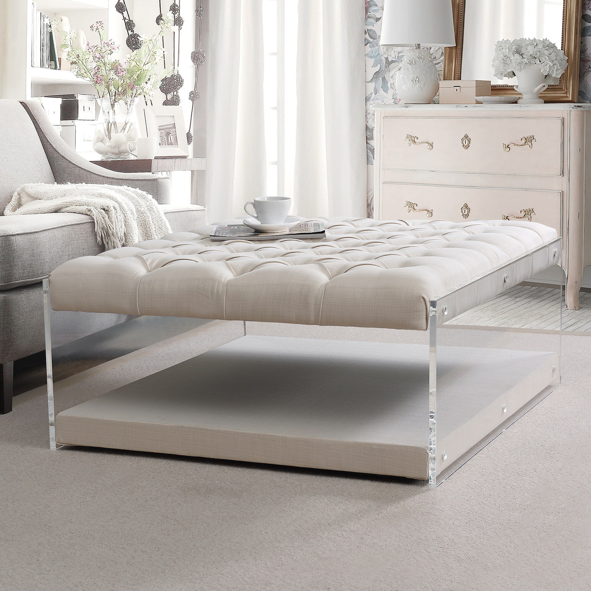 Inspired Home ON43-03CW-LS Indoor-Ottomans - View #2